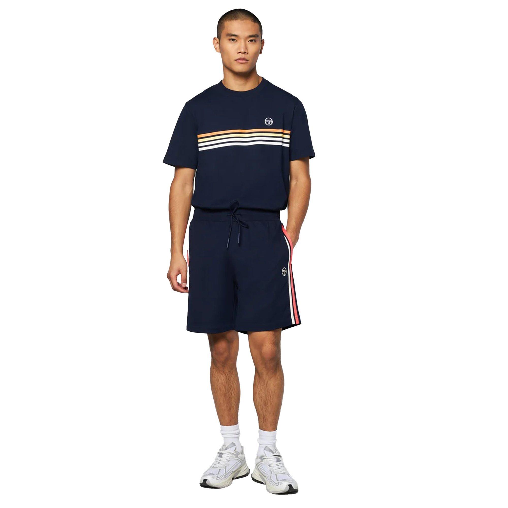 Sergio Tacchini Men's Damarindo Fleece Shorts - NAVY