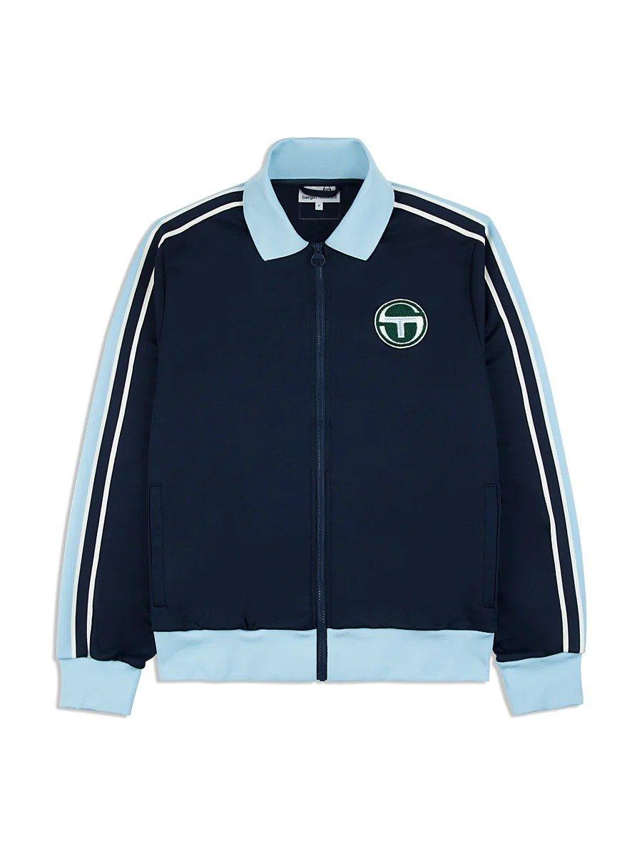 Sergio Tacchini Men's Monte Track Jacket - Maritime Blue - NAVY