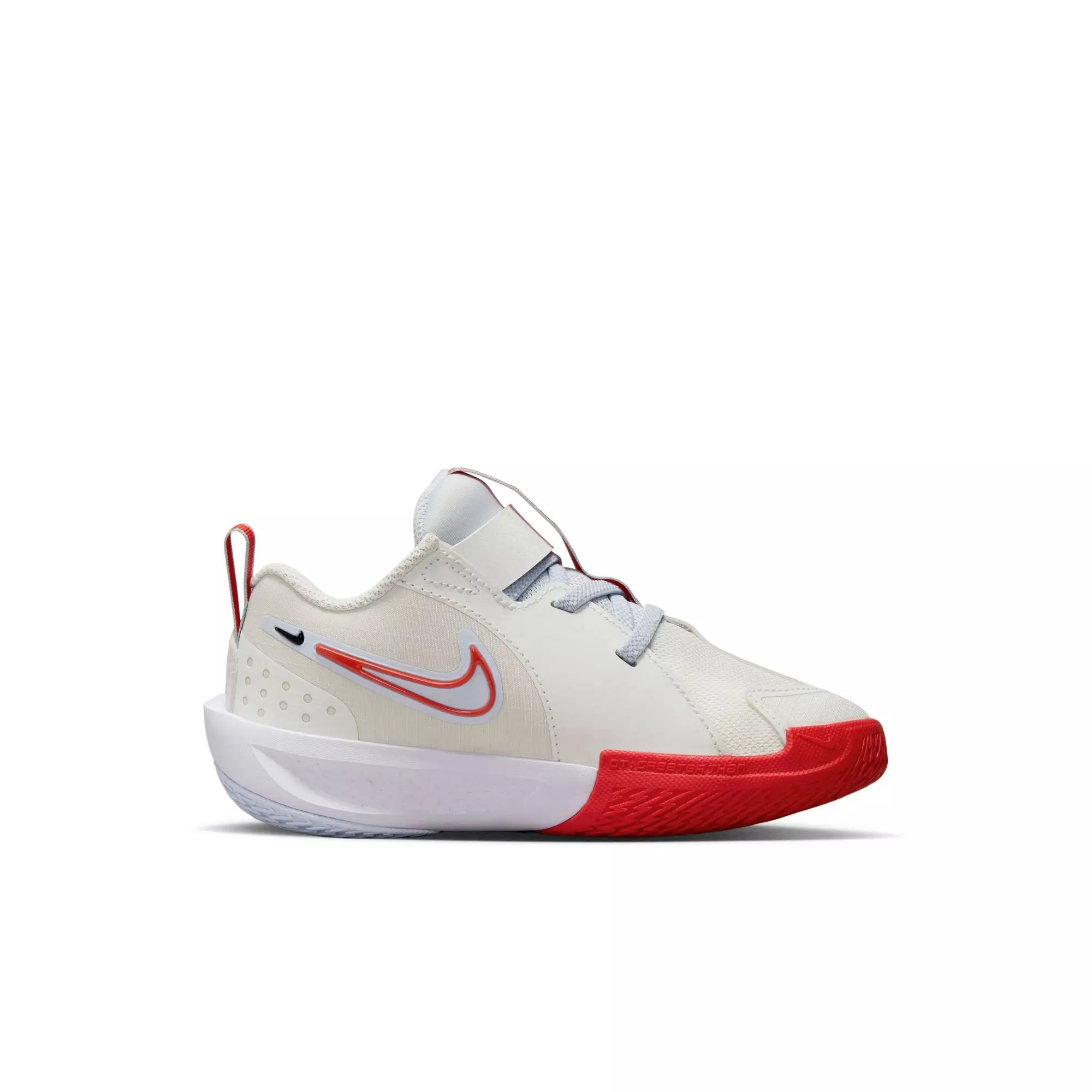 Nike G.T. Cut 3 "Summit White/Picante Red" Preschool Kids' Basketball Shoe - SUMMIT WHITE/PICANTE RED/FOOTBALL GREY