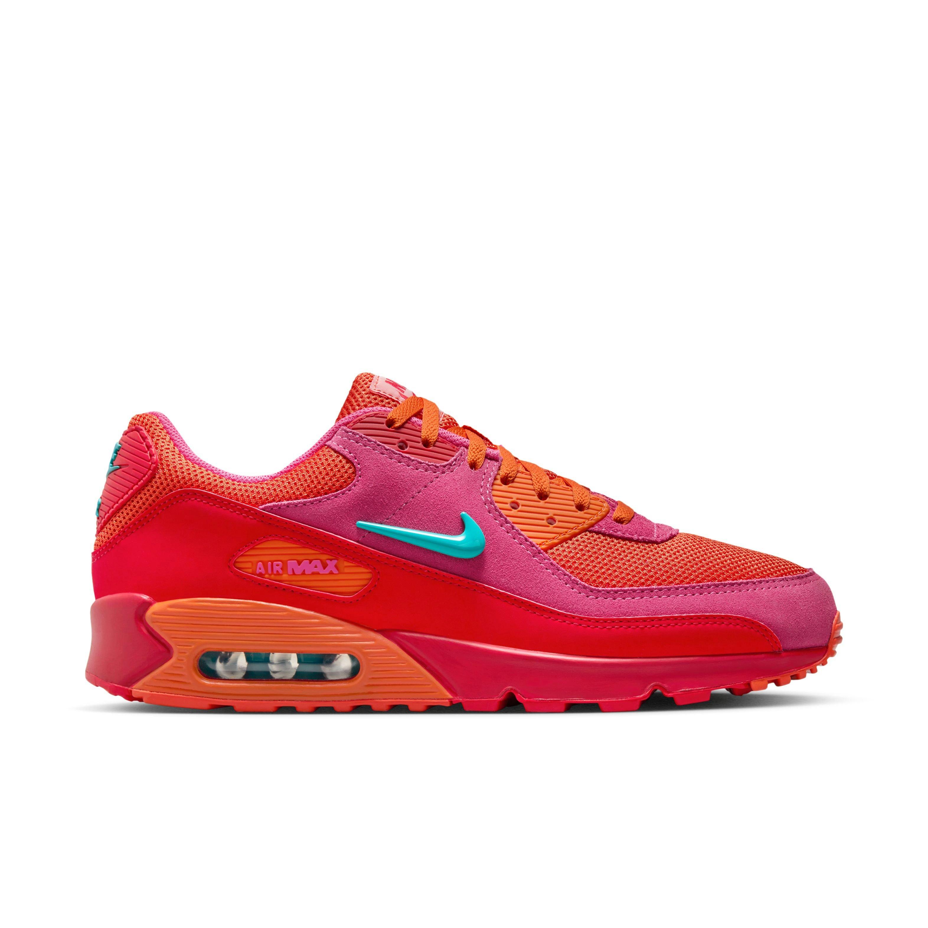 Bright pink nike store air max 90