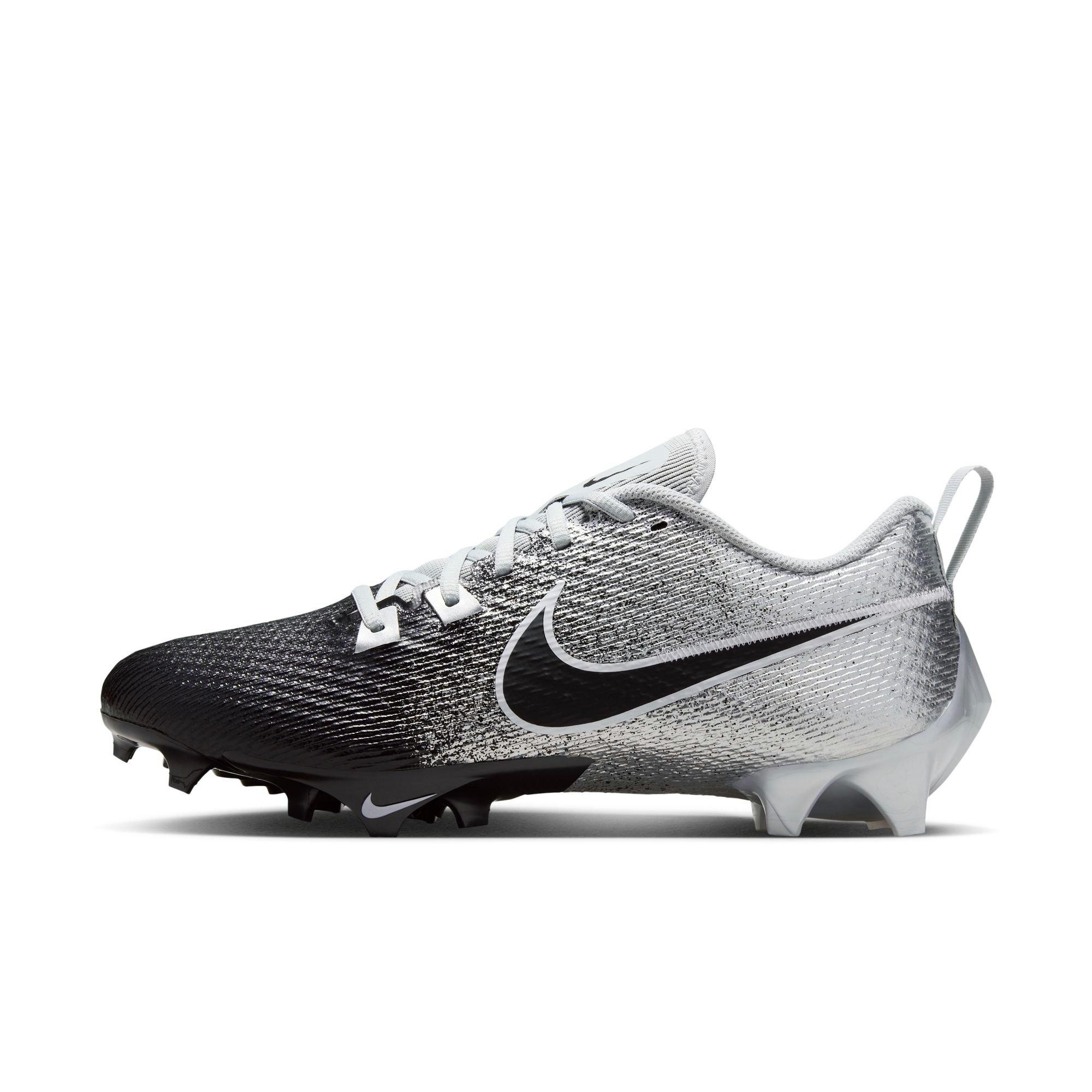 Men’s Nike Vapor Jet authentic 4.2 Football Cleats White/Grey sz 7.5