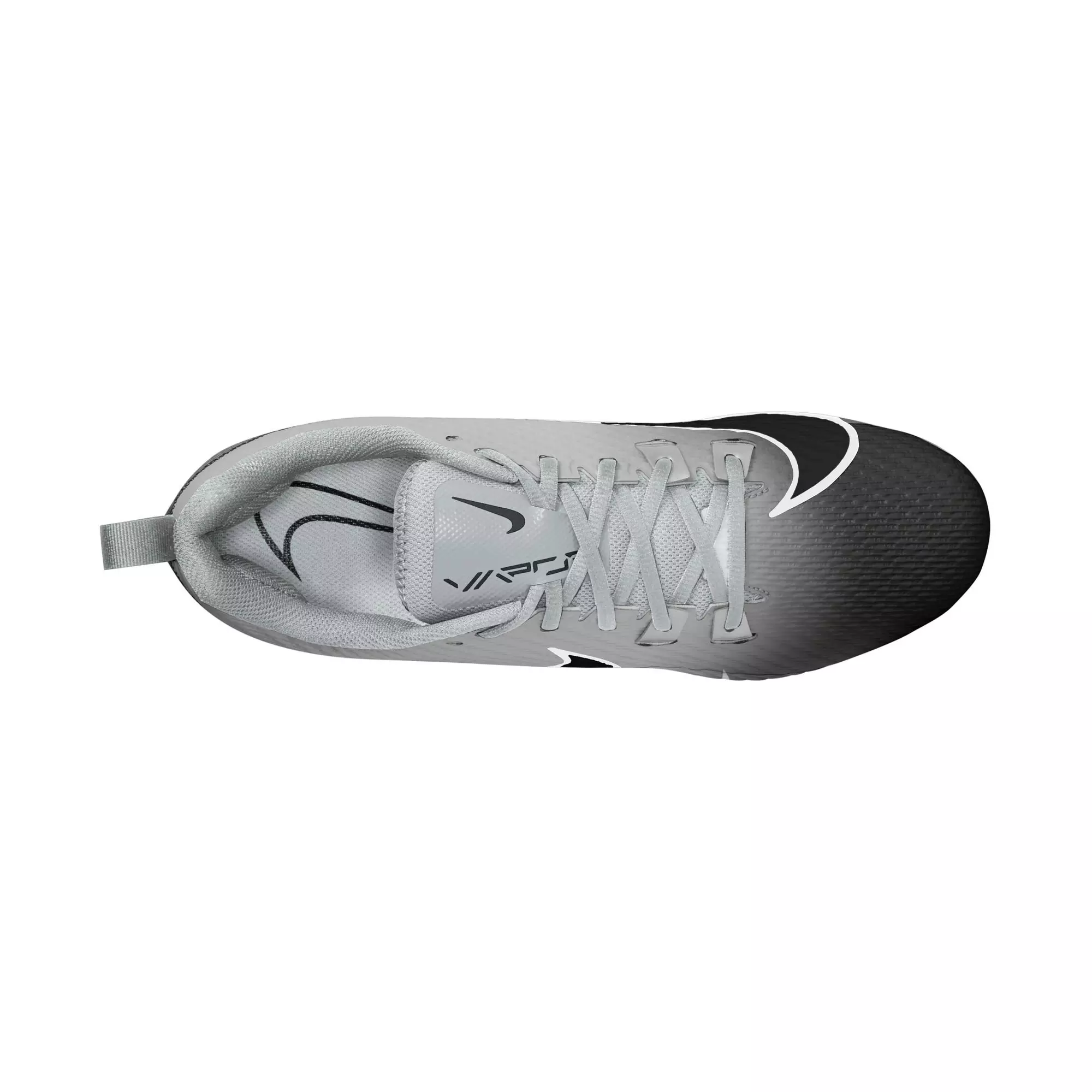 Nike Vapor Edge Speed 360 2 "Metallic Silver/Black/White" Men's Football Cleat - SILVER/BLACK