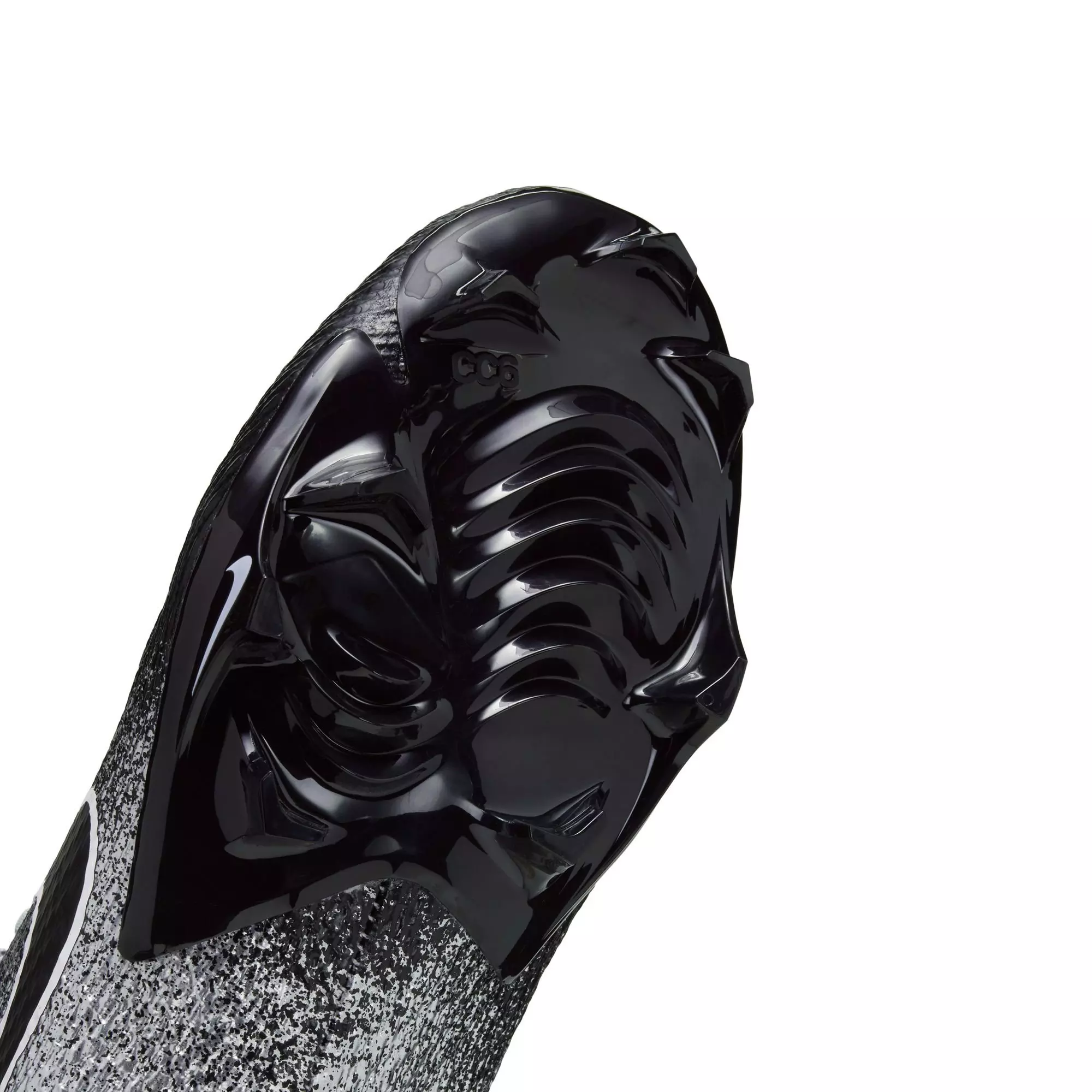 Nike Vapor Edge Speed 360 2 "Metallic Silver/Black/White" Men's Football Cleat - SILVER/BLACK