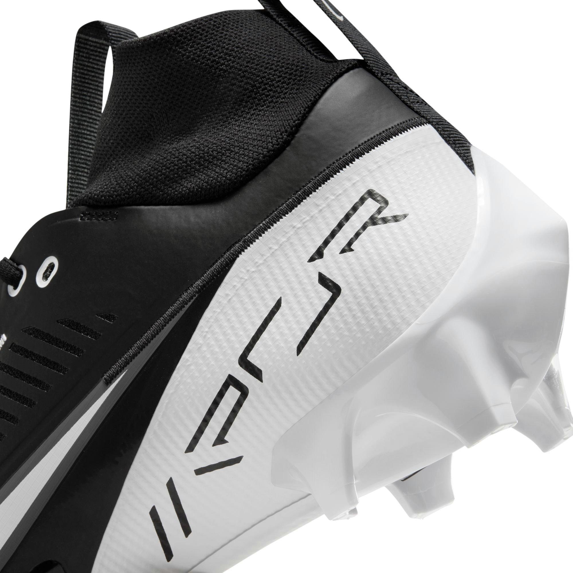 Nike Vapor Edge Pro 360 2 "Black/White" Men's Football Cleat - BLACK/WHITE Thumbnail View 12