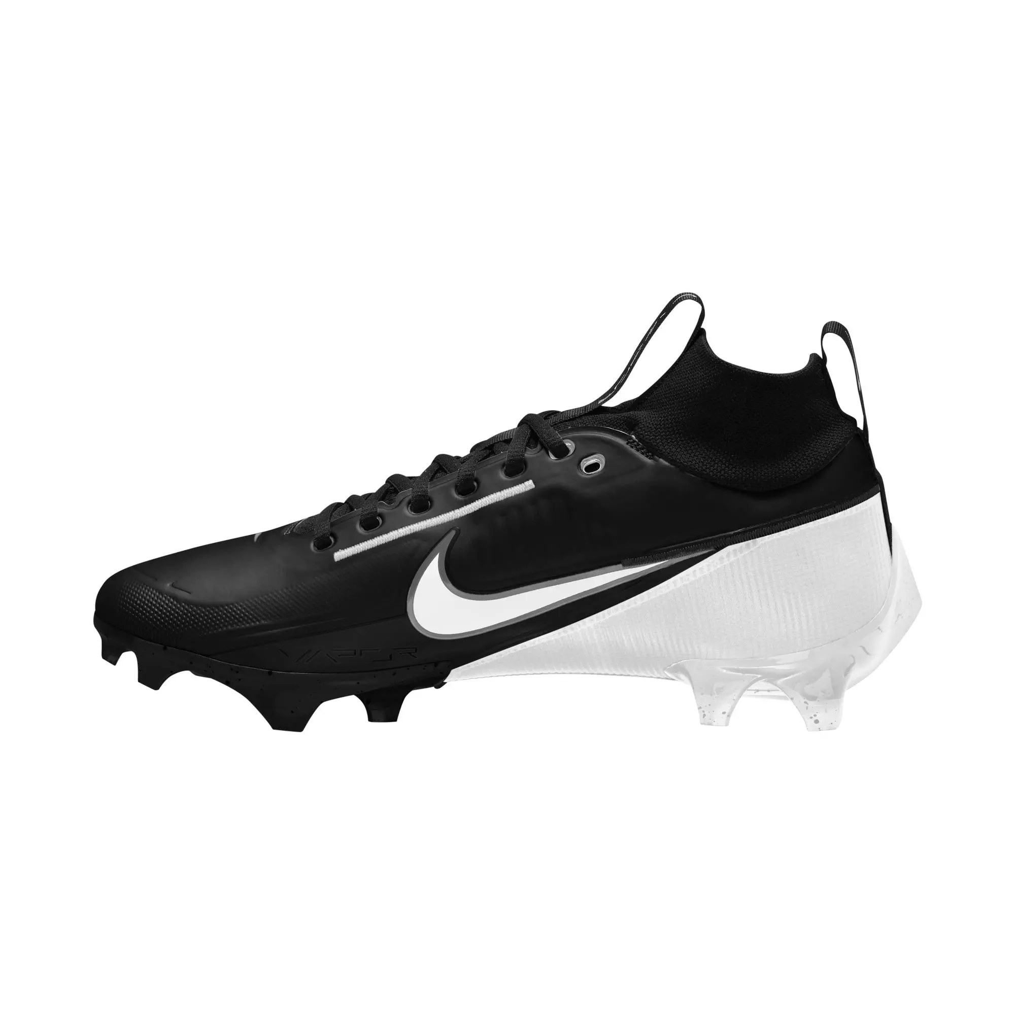 Nike Vapor Edge Pro 360 2 "Black/White" Men's Football Cleat - BLACK/WHITE