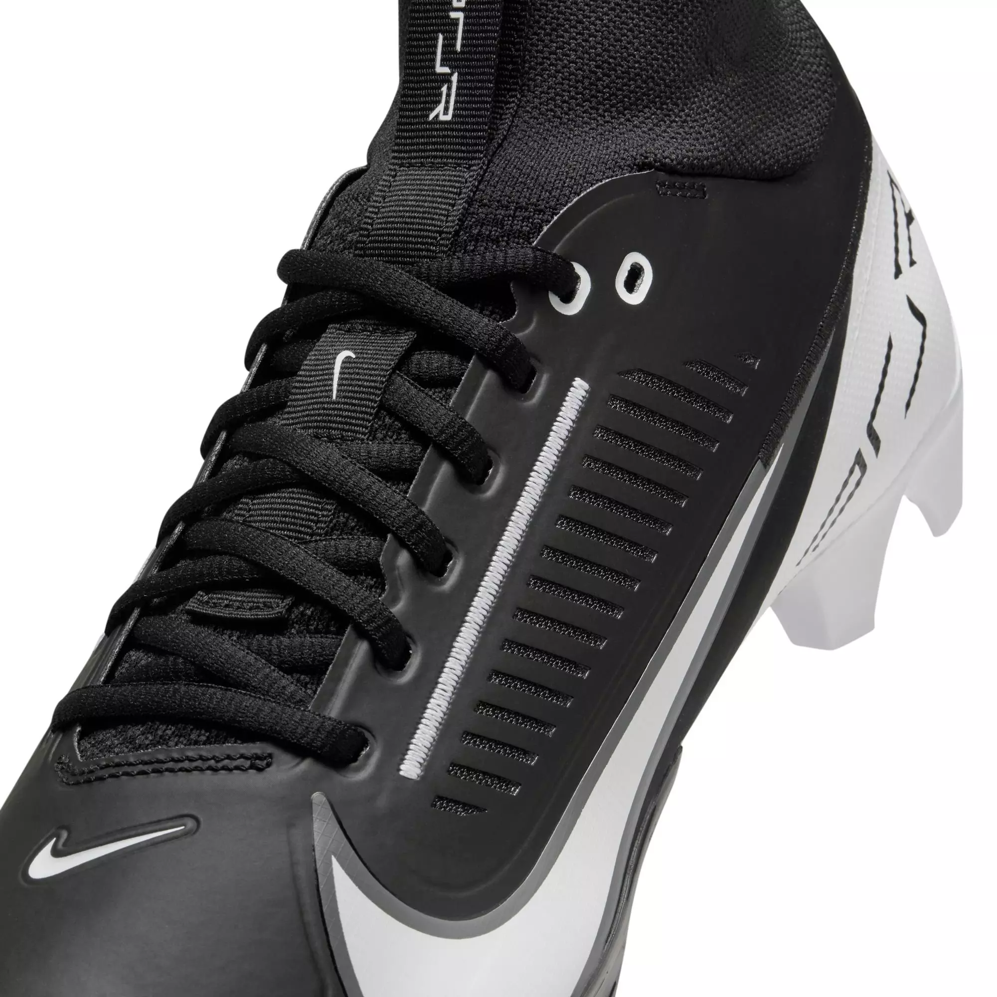 Nike Vapor Edge Pro 360 2 "Black/White" Men's Football Cleat - BLACK/WHITE