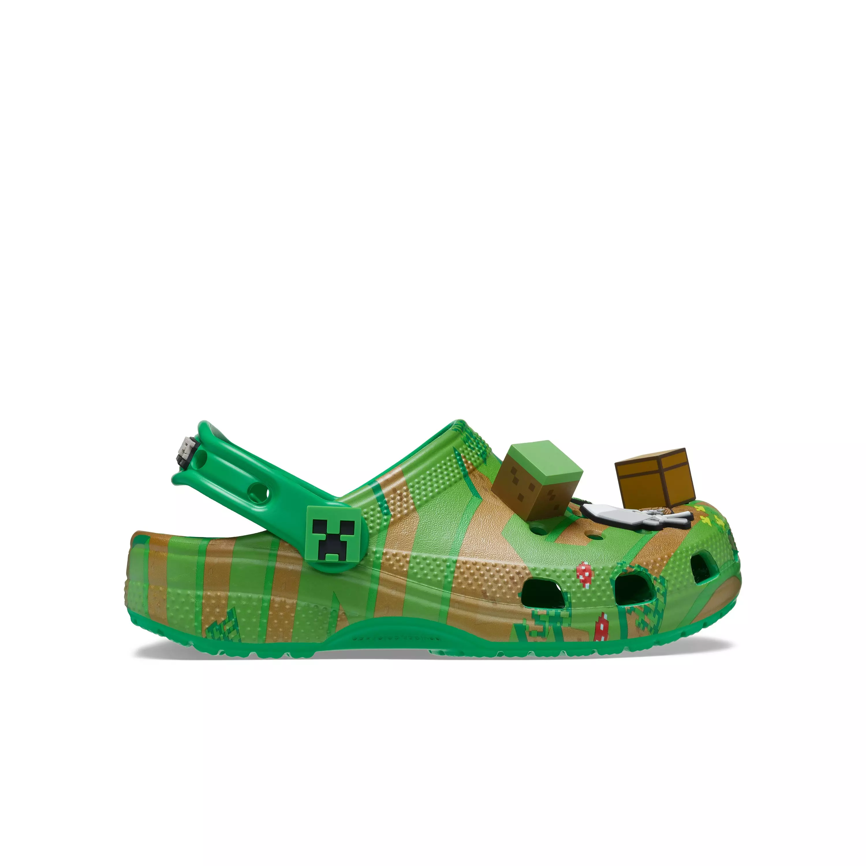 Crocs Classic "Minecraft" Preschool Boys' Clog - GREEN