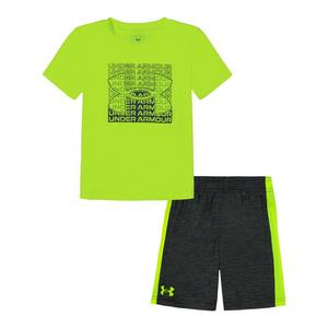 Under Armour Little Boys' Tri-Logo Side Panel Set
