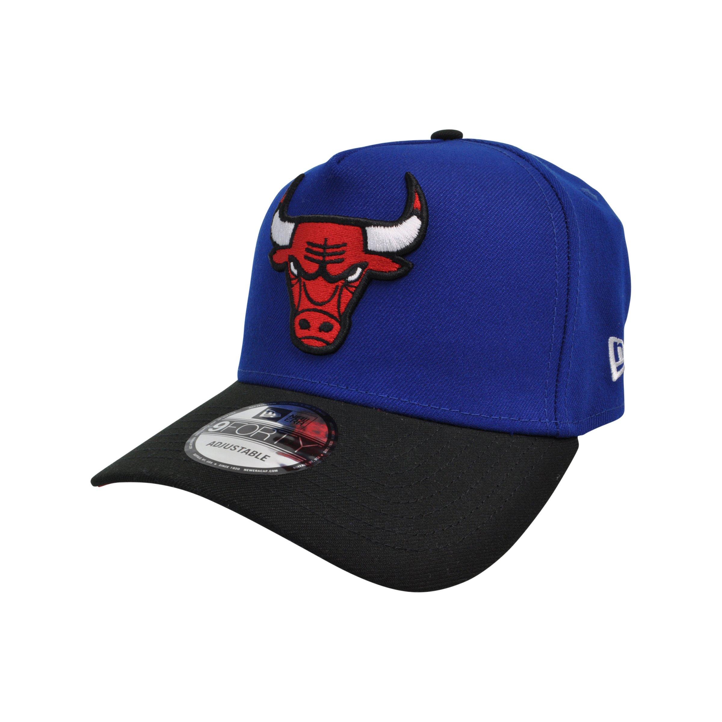 New Era Chicago Bulls 9FORTY A-Frame Snapback - Royal/Black - ROYAL/BLACK