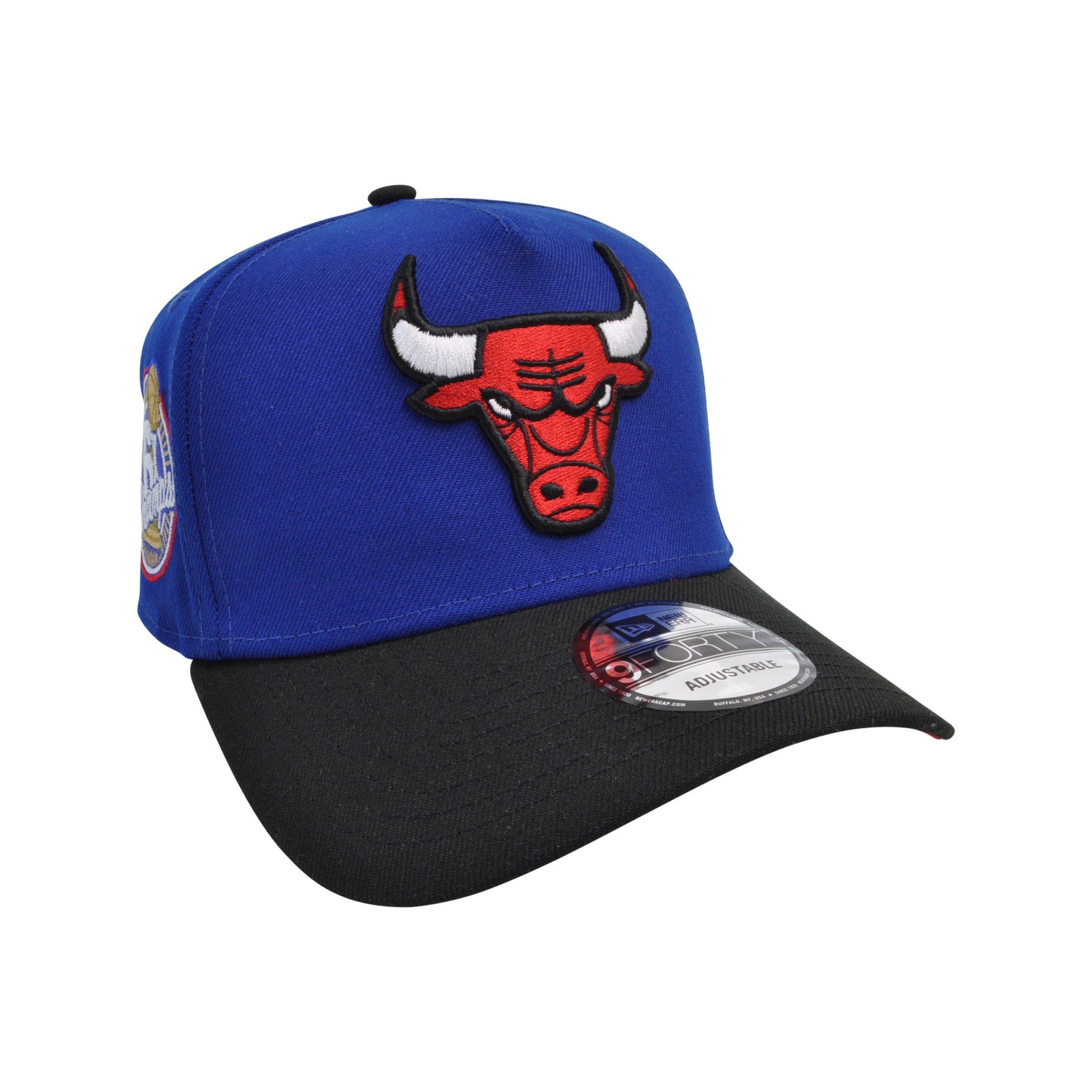 New Era Chicago Bulls 9FORTY A-Frame Royal/Black Snapback