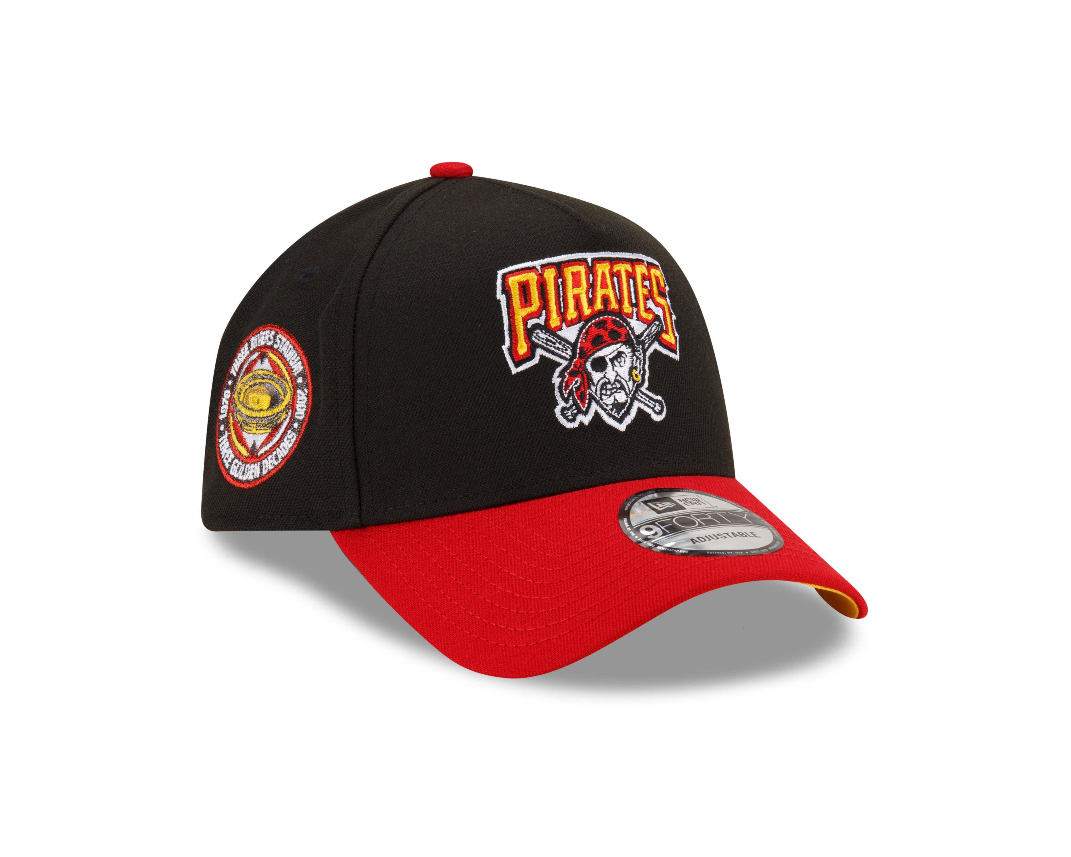 New Era Pittsburgh Pirates 9FORTY A-Frame Black/Scarlet Snapback