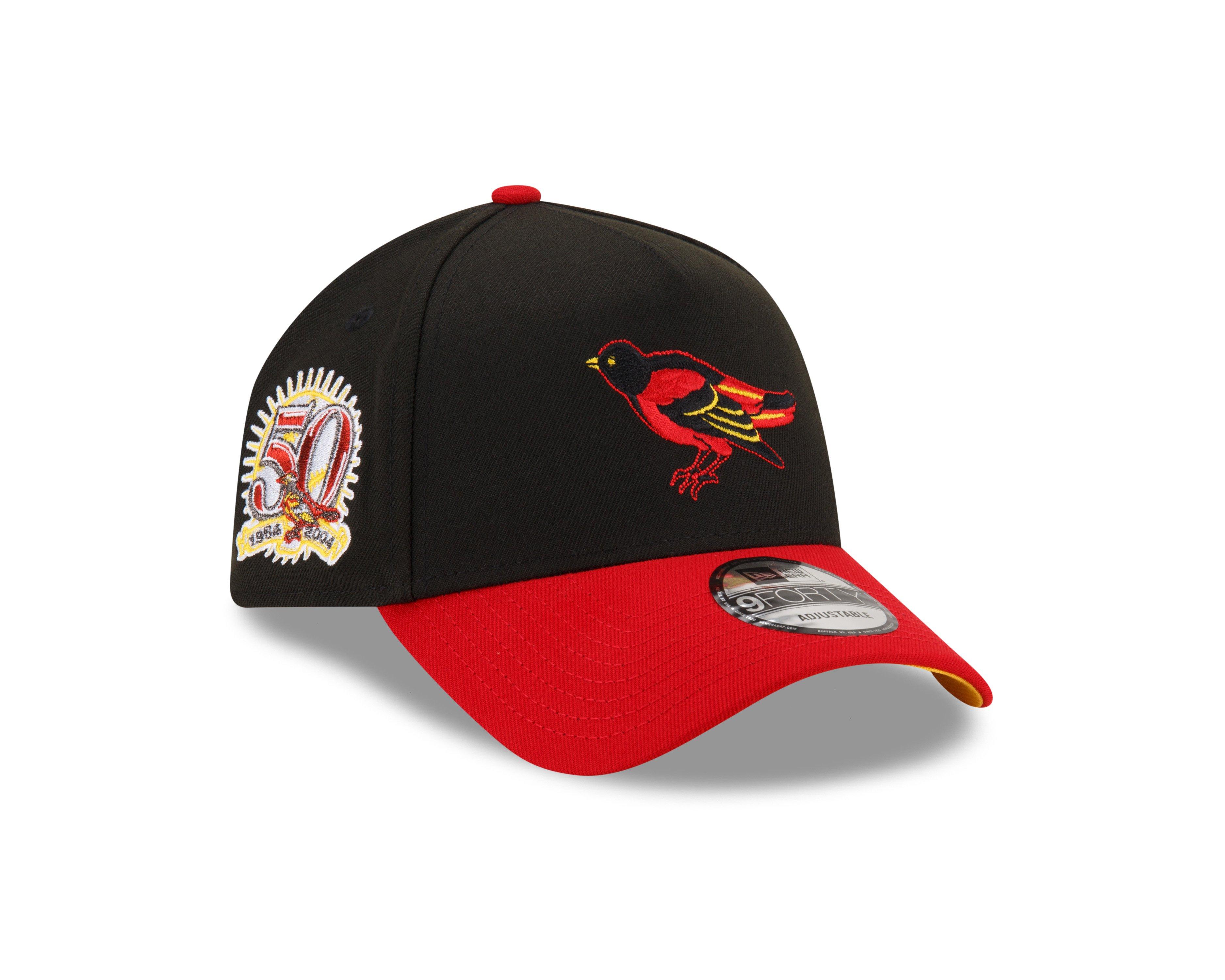 940 A-Frame Baltimore Orioles Black Cap, Caps & Hats