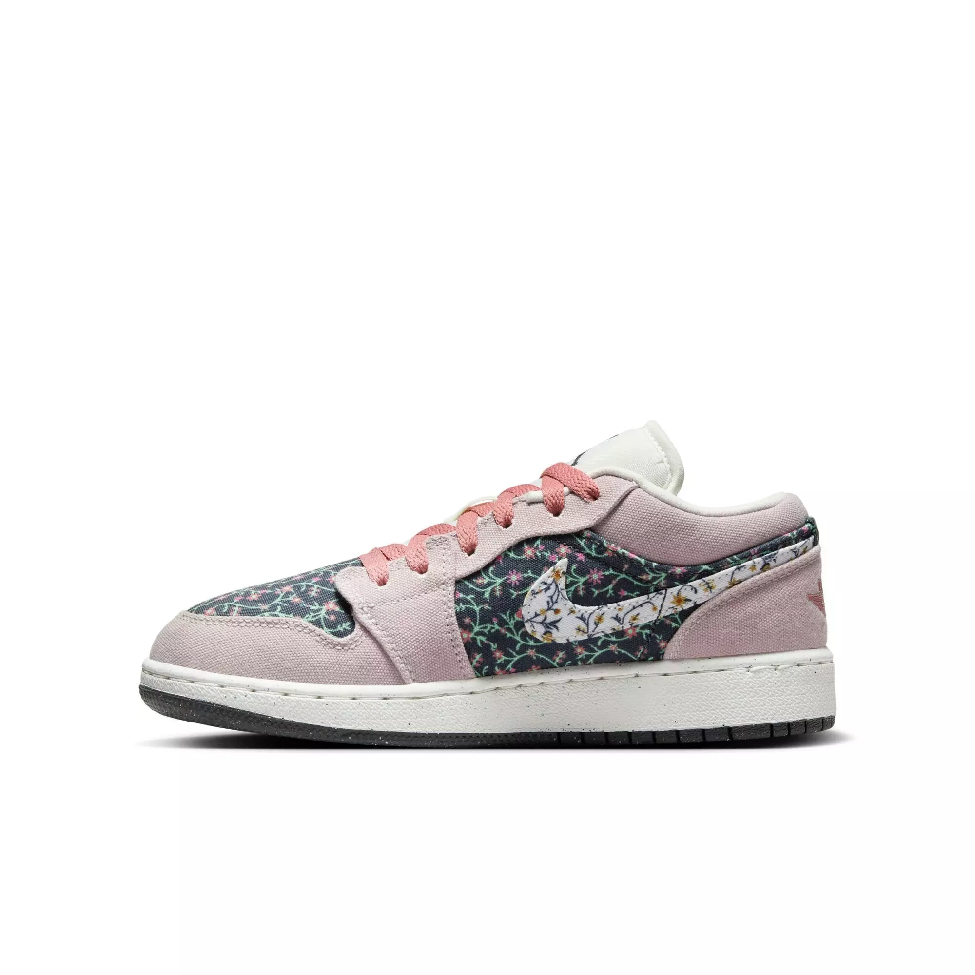 Jordan 1 Low SE "Platinum Violet/Sail/Anthracite" Grade School Girls' Shoe - MULTI-COLOR