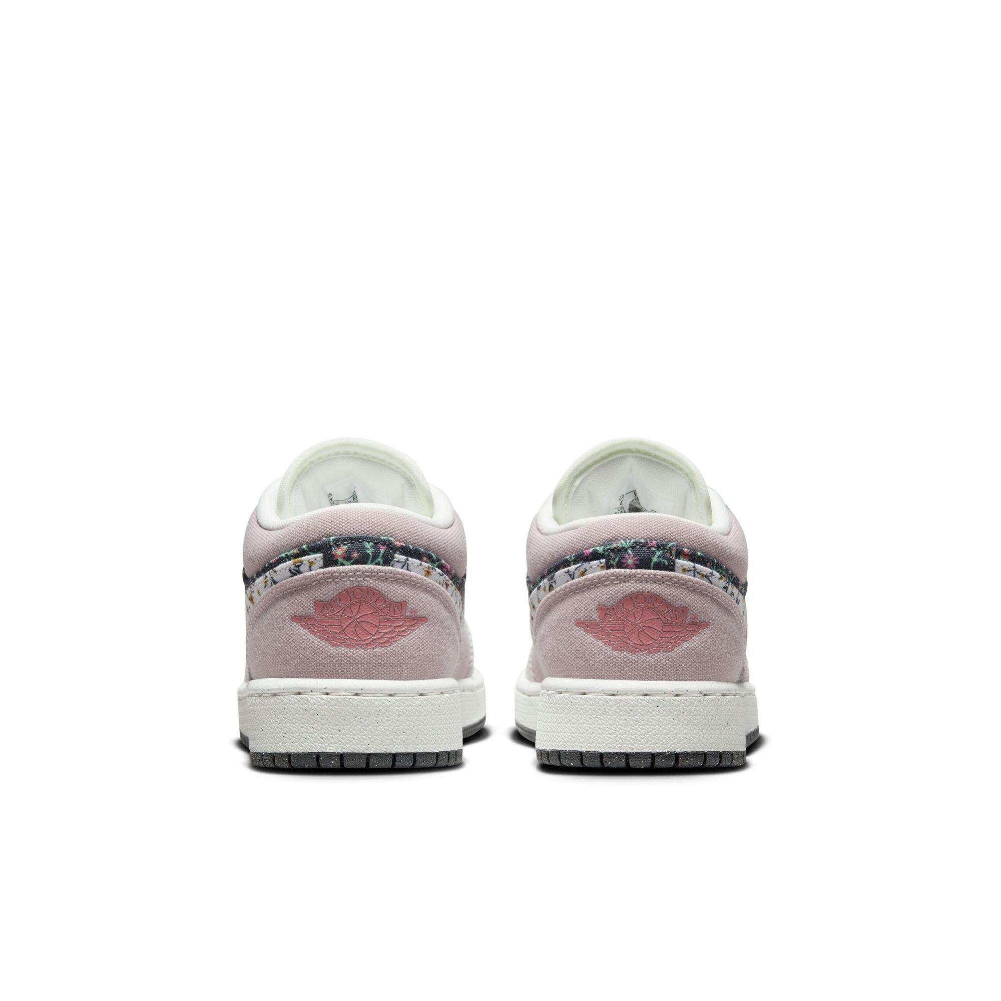 Jordan 1 Low SE Grade School Girls' "Platinum Violet/Sail/Anthracite" Shoe
