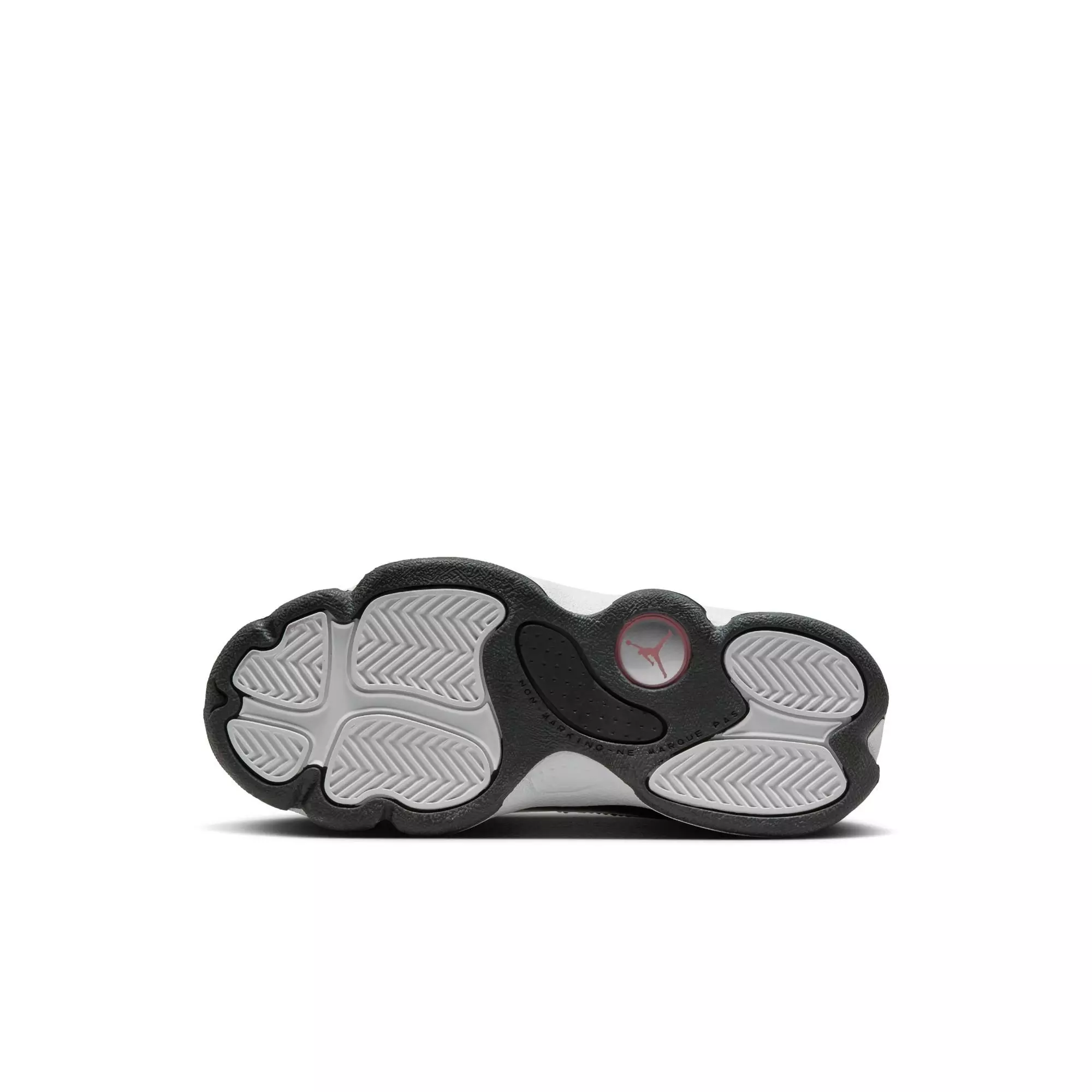 Jordan 6 Rings "White/Anthracite/Red Stardust" Preschool Girls' Shoe - WHITE/RED