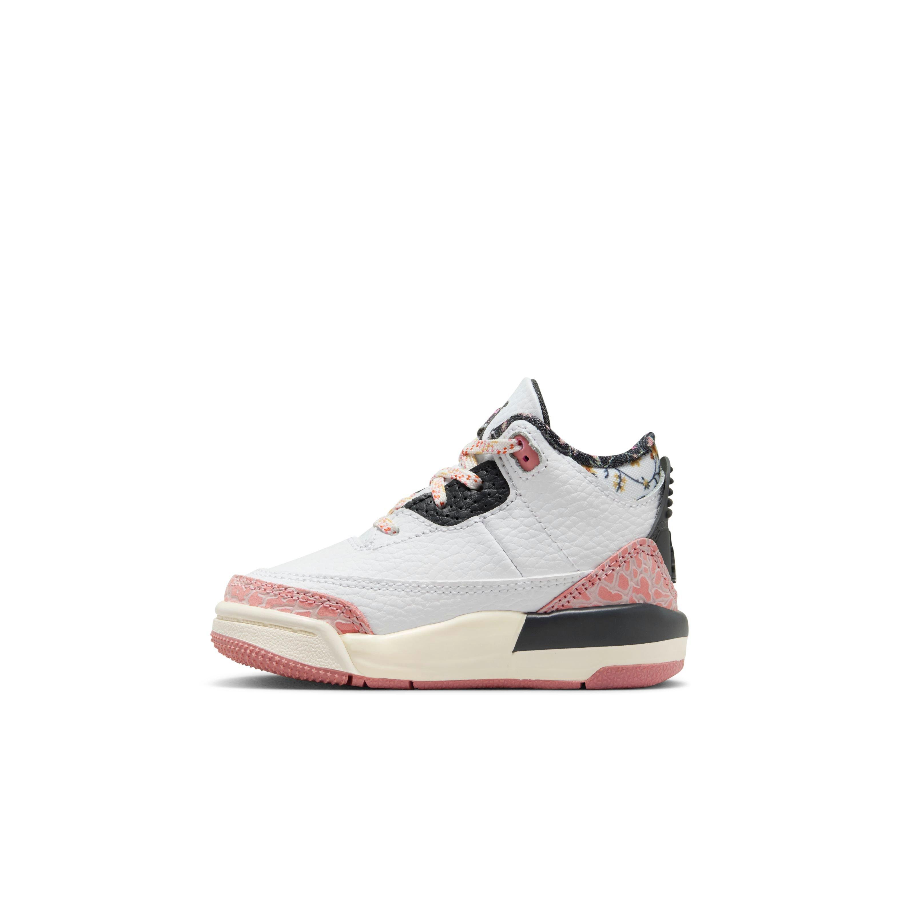 Jordan 3 Retro Toddler Girl's Vintage Floral Shoe