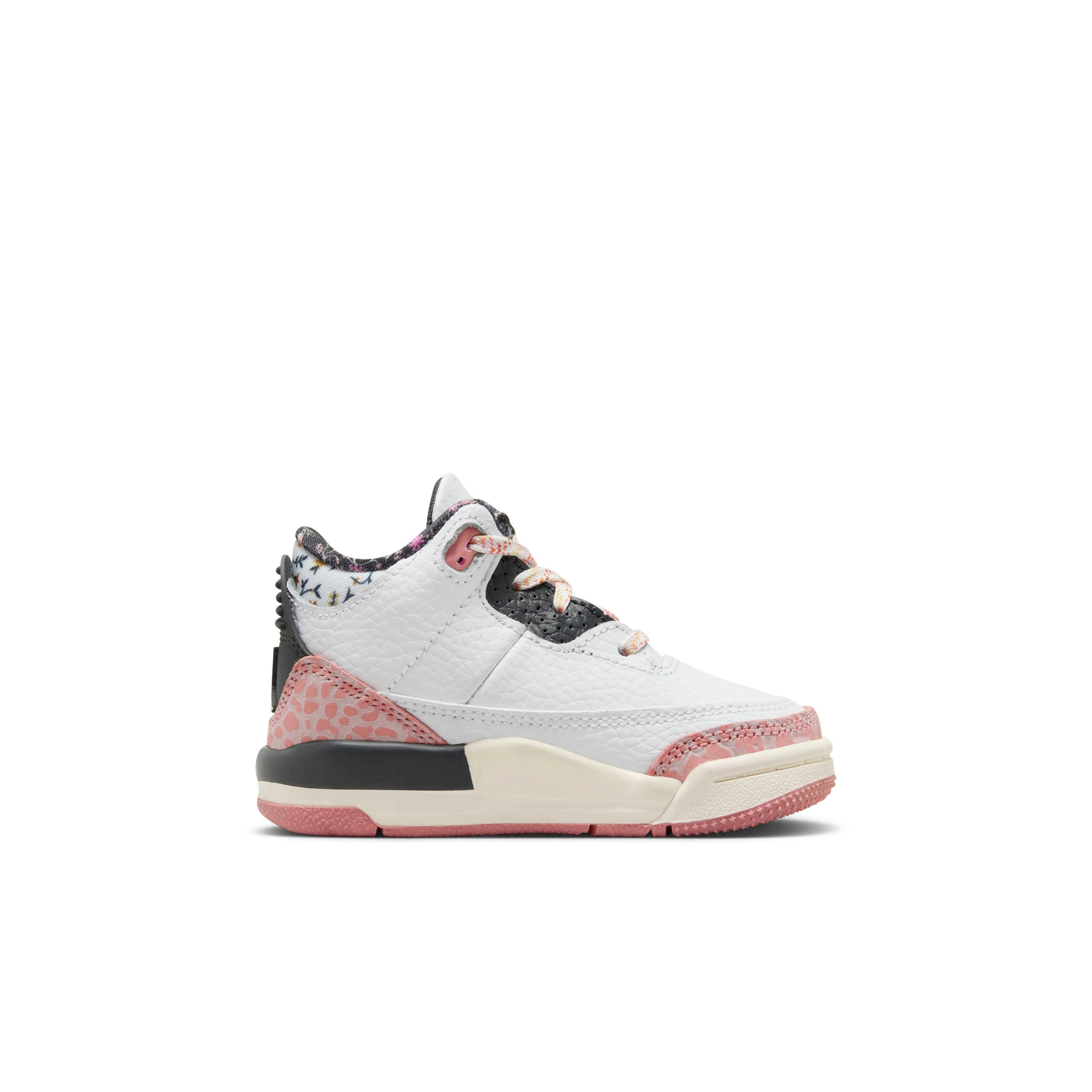 Jordan 3 Retro Toddler Girl's Vintage Floral Shoe