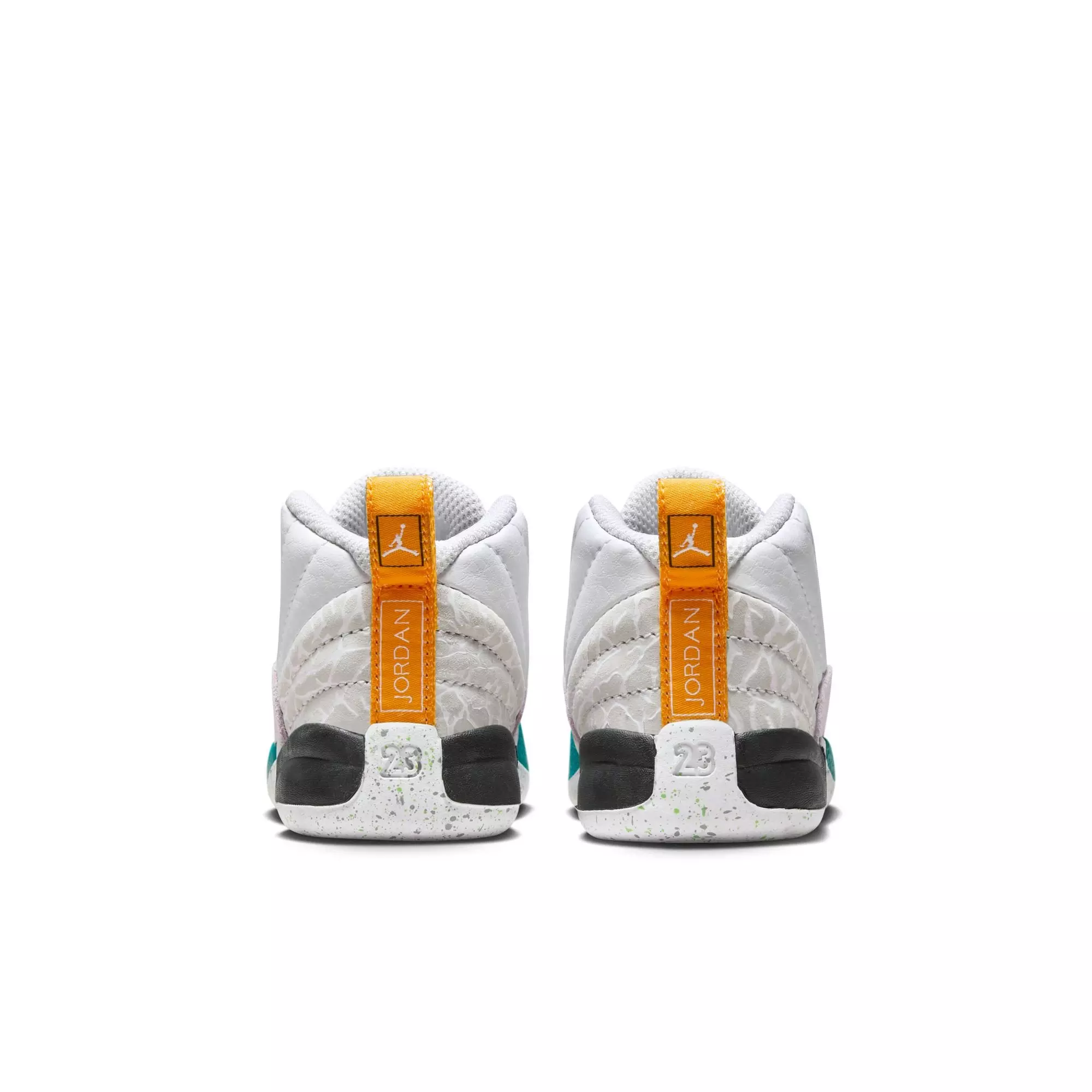 Jordan 12 Retro "Vapor Green" Toddler Kids' Shoe - WHITE/VAPOR GREEN/PHOTON DUST