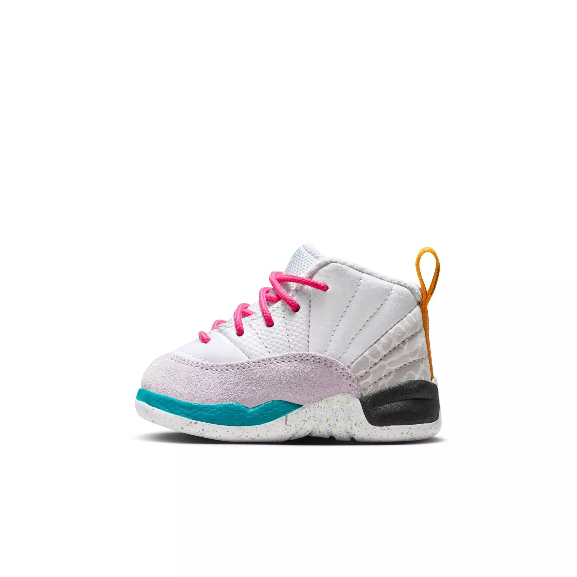 Jordan 12 Retro "Vapor Green" Toddler Kids' Shoe - WHITE/VAPOR GREEN/PHOTON DUST