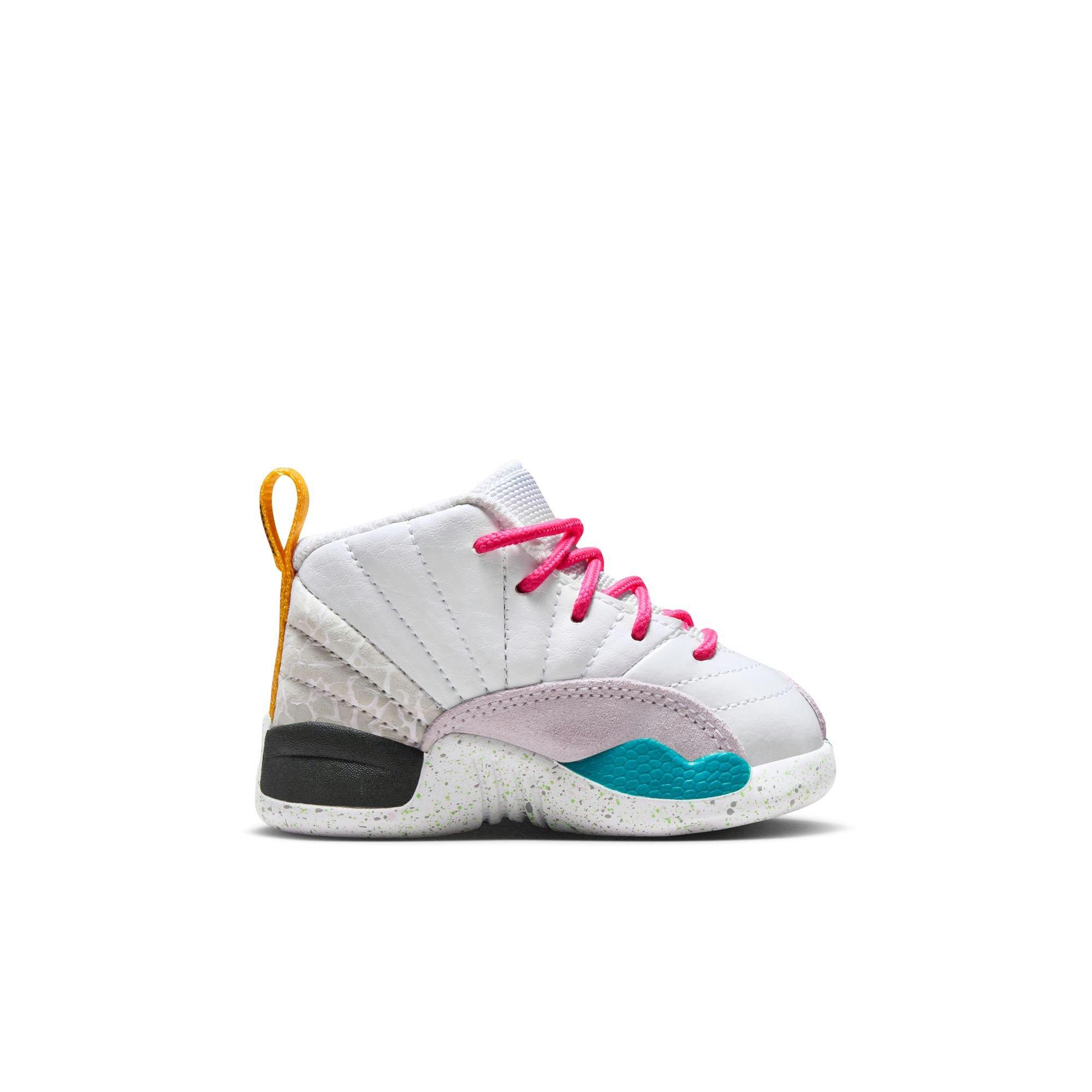 Jordan 12 Retro Toddler Kids' "Vapor Green" Shoe