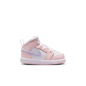 Pastel Jordan 1 Mid - Custom Nike Jordans Sneakers – B Street Shoes