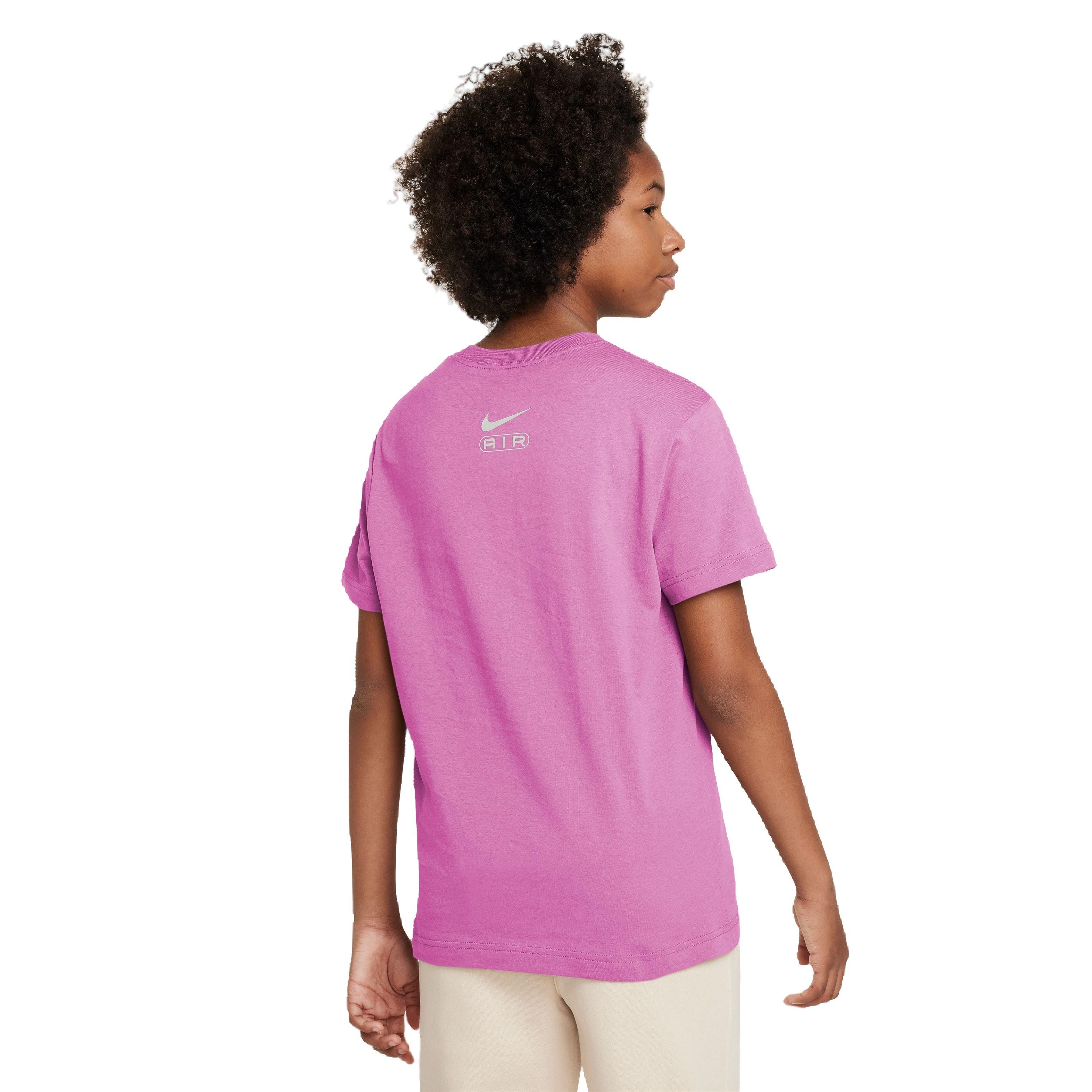Nike Air Big Girls' Pink Tee