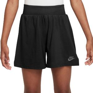 Nike Big Girls' Jersey Shorts - Black