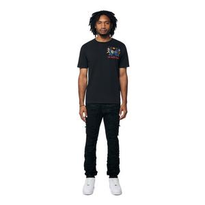 Smoke Rise Men's Tour Graphic Tee - Black/Grey