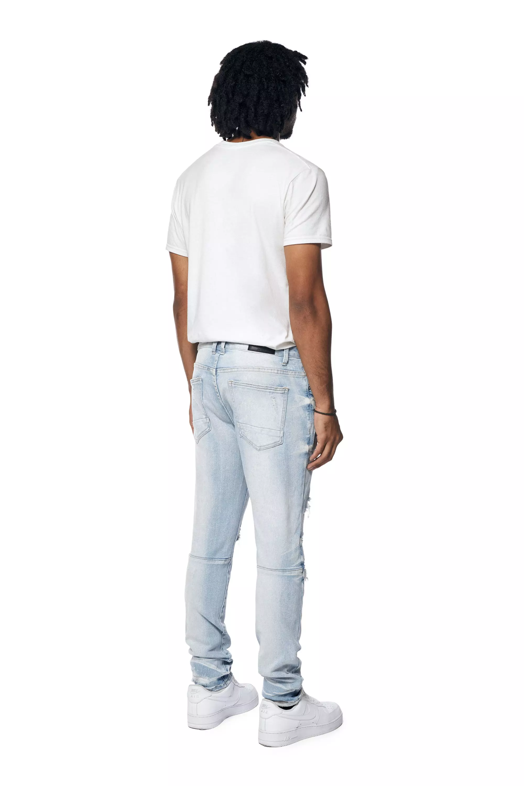 Smoke Rise Men's Santorini Slim Fit Denim Jeans - Blue - BLUE