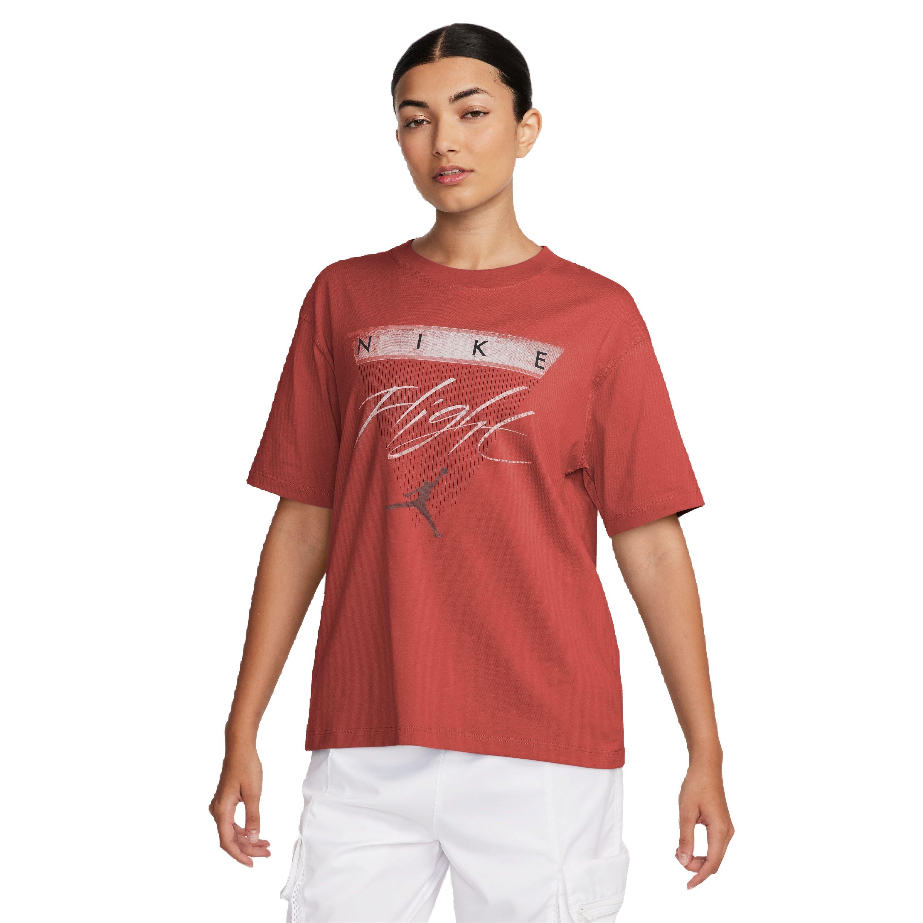 Jordan Flight Heritage Graphic T Shirt Red