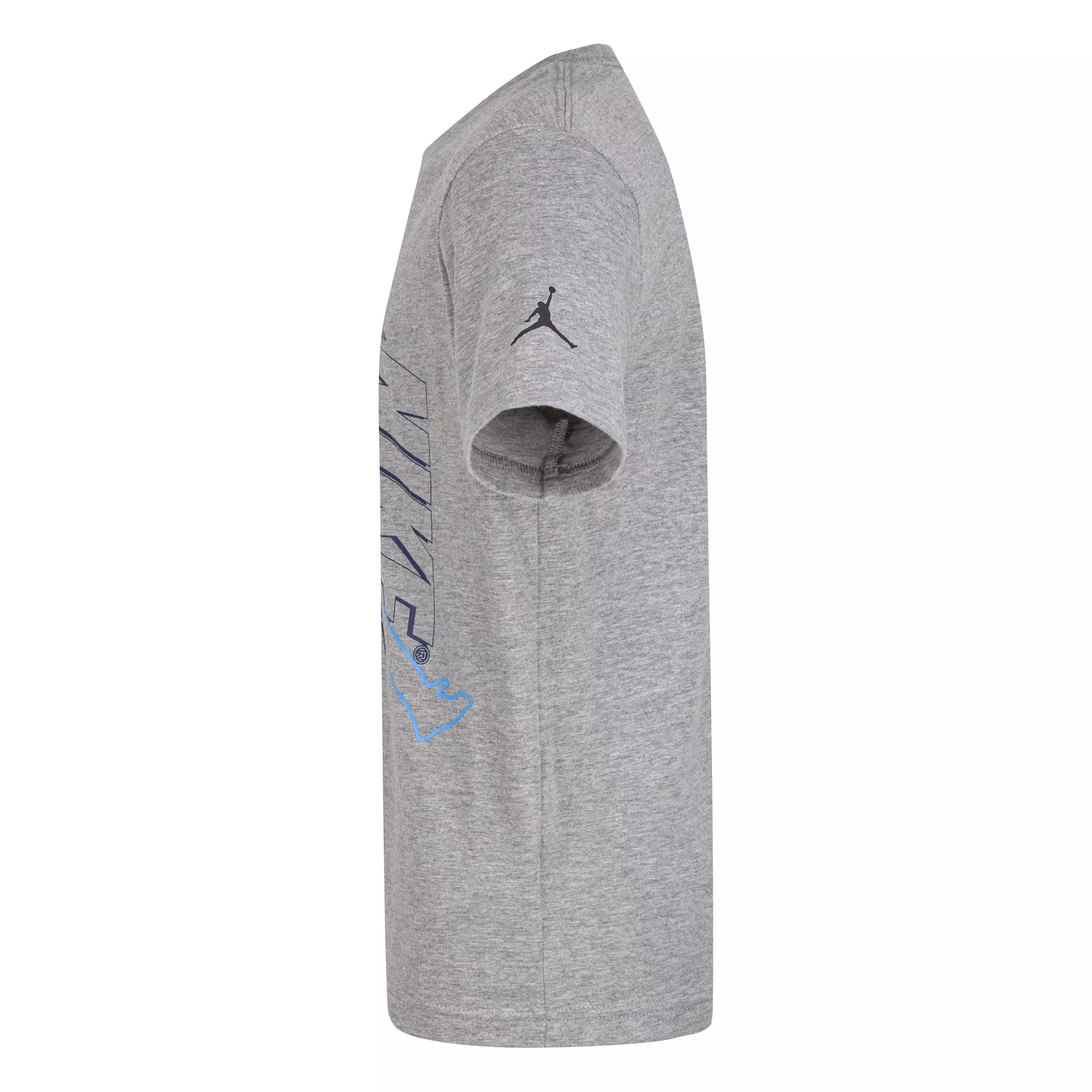Jordan Big Boys' Instinct Tee - Grey - GREY