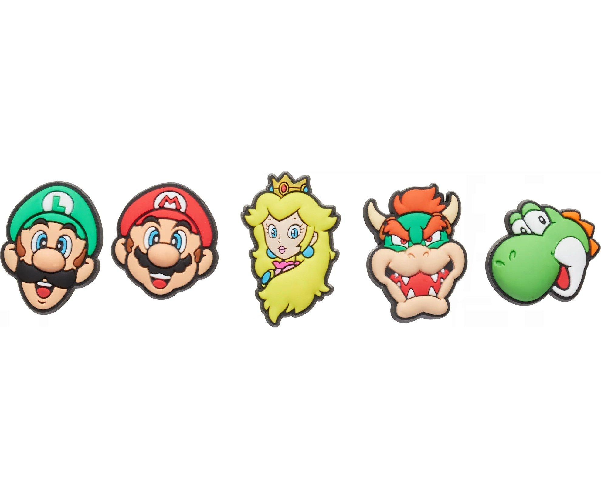 Crocs Super Mario Jibbitz Charms-5PK