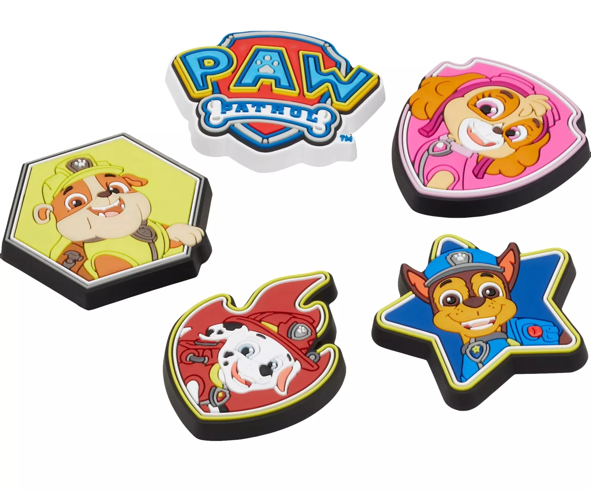 Crocs Paw Patrol Jibbitz Charms-5PK - MULTI-COLOR