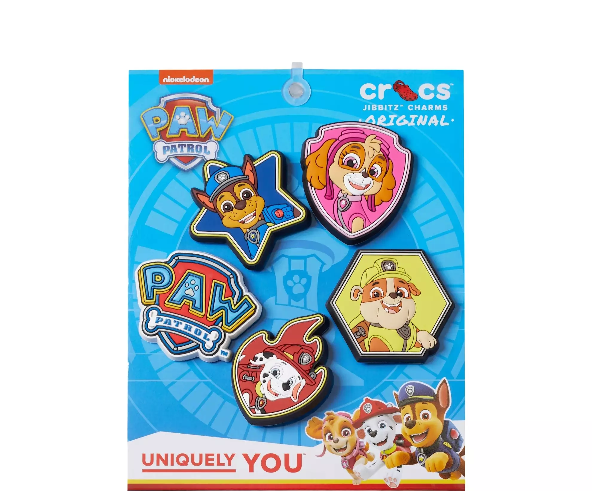 Crocs Paw Patrol Jibbitz Charms-5PK - MULTI-COLOR