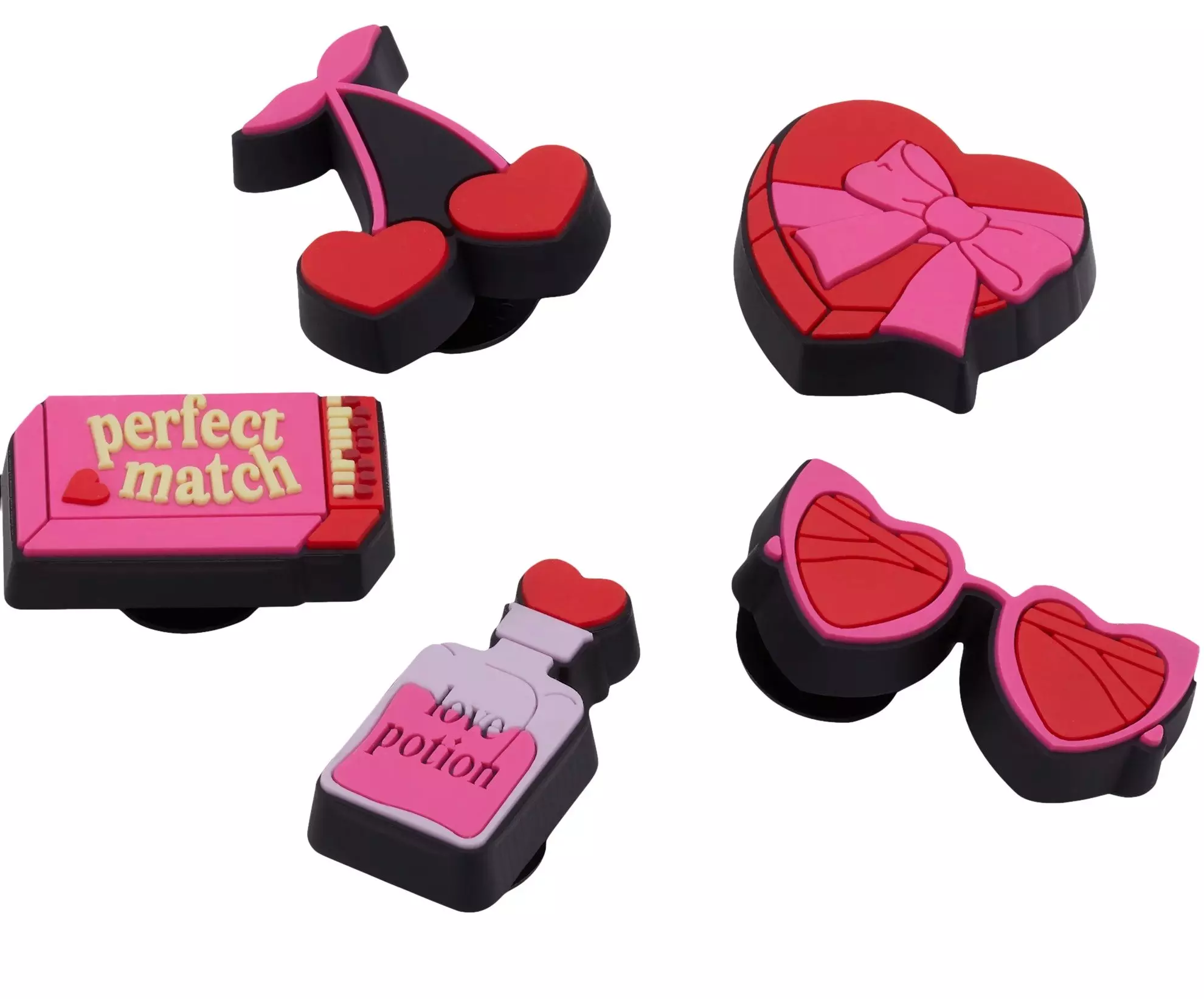 Crocs Lovers Jibbitz Charms-5PK - MULTI-COLOR