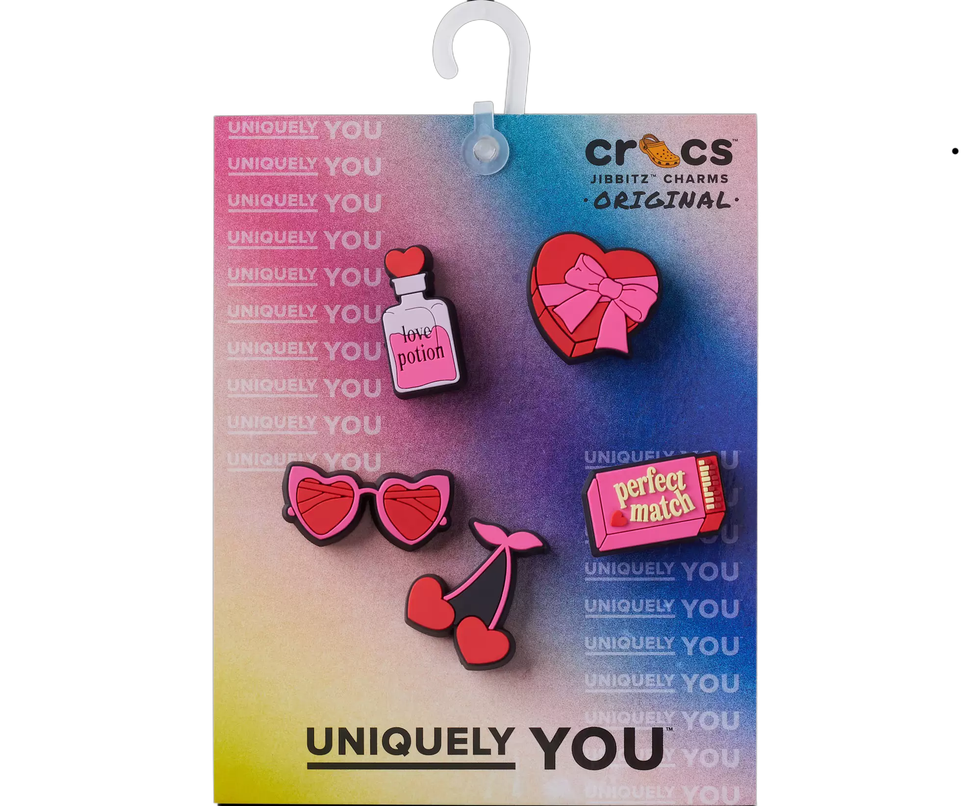 Crocs Lovers Jibbitz Charms-5PK - MULTI-COLOR