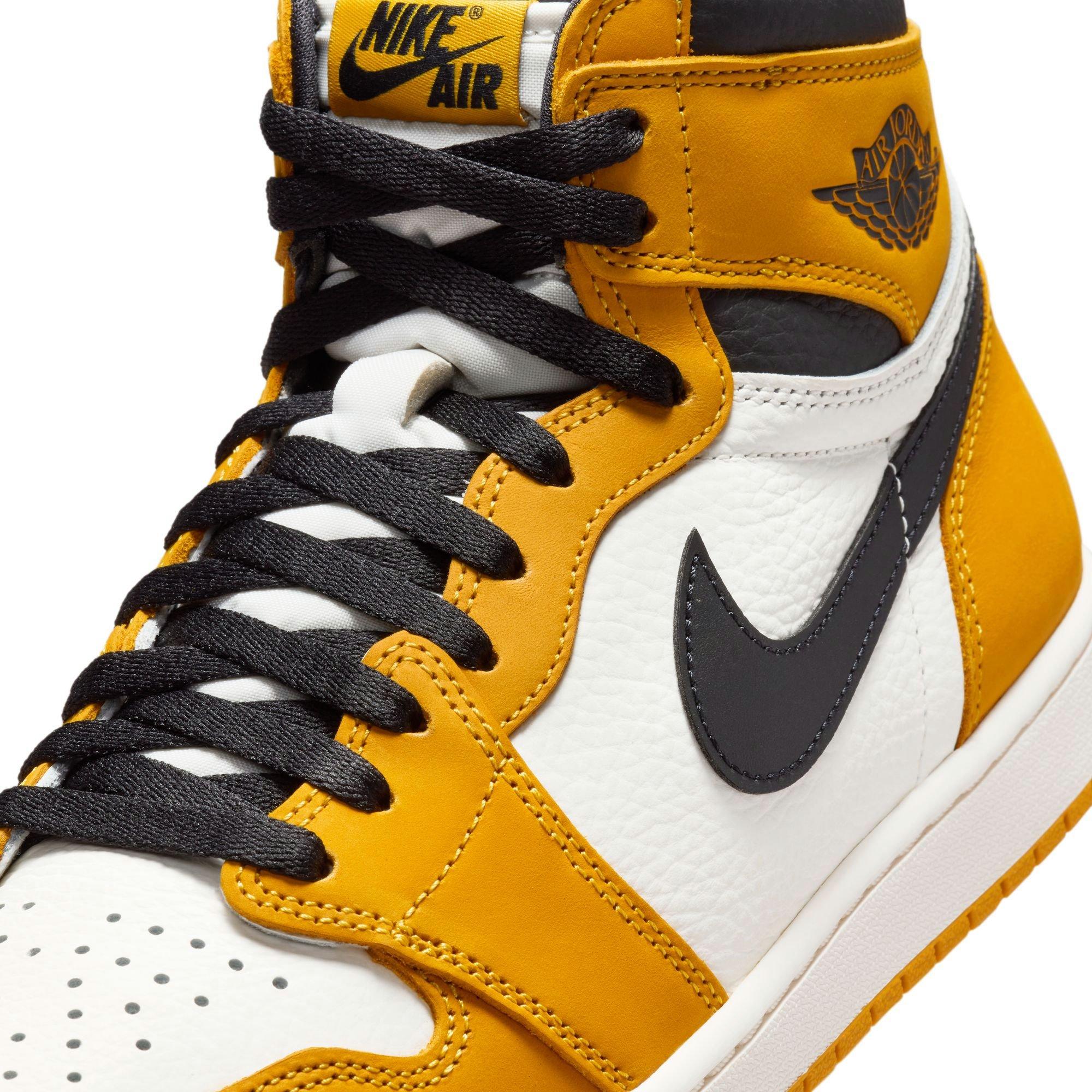 Jordan 1 Retro High OG Yellow Ochre Men's Shoe - Hibbett | City Gear