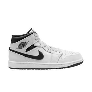 Jordan 1 Mid "White/Black" Men's Shoe