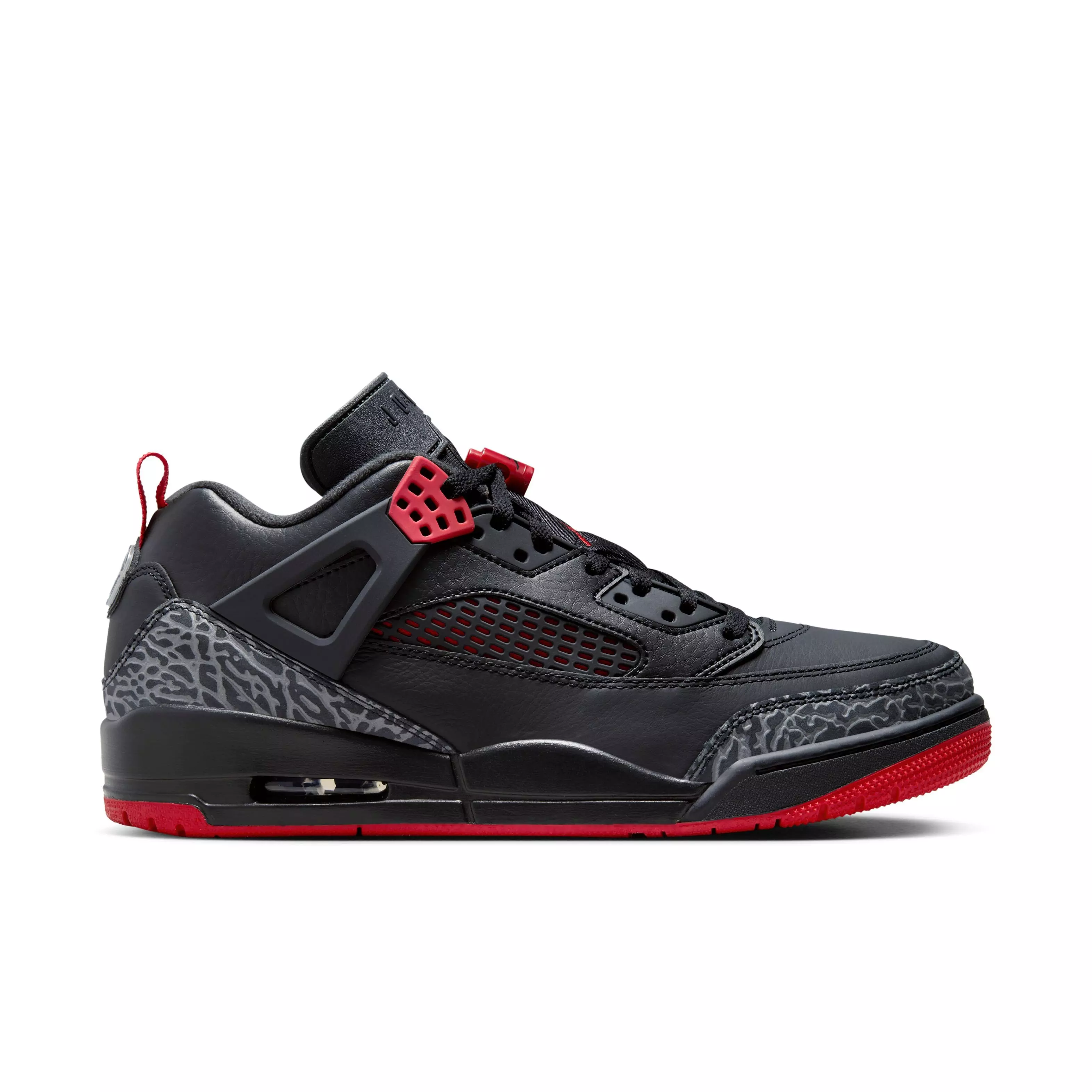 Jordan Spizike Low "Bred" Men's Shoe - BLACK/GYM RED/COOL GREY