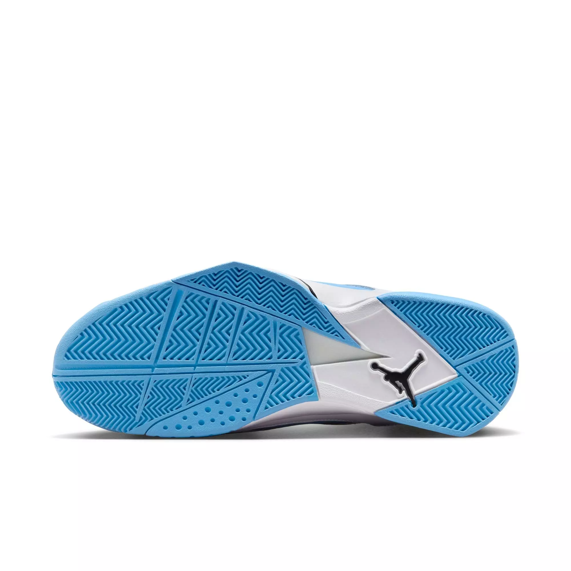 Jordan True Flight "White/University Blue/Black" Men's Shoe - WHITE/LT BLUE