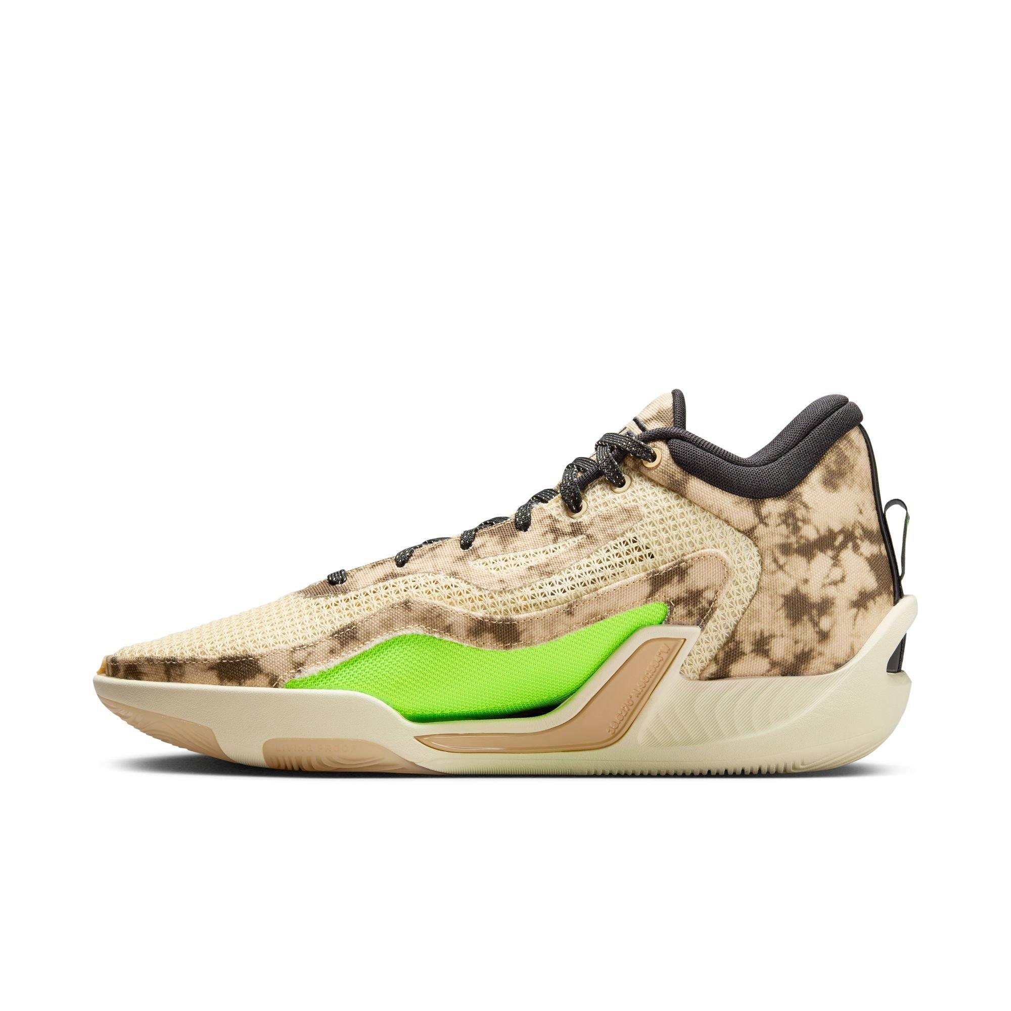 Jordan Tatum 1 "Desert Tie-Dye" Men's Basketball Shoe - FOSSIL/BLACK/SESAME Thumbnail View 8