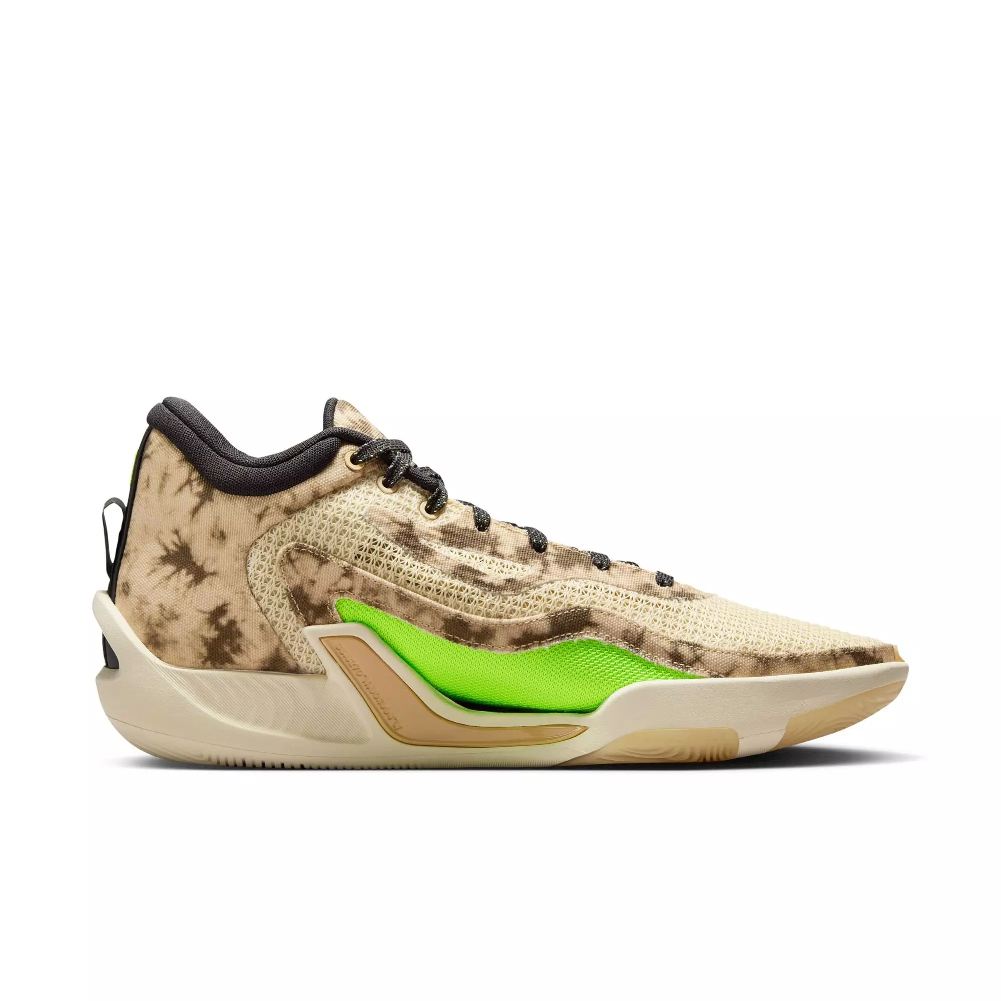 Jordan Tatum 1 "Desert Tie-Dye" Men's Basketball Shoe - FOSSIL/BLACK/SESAME