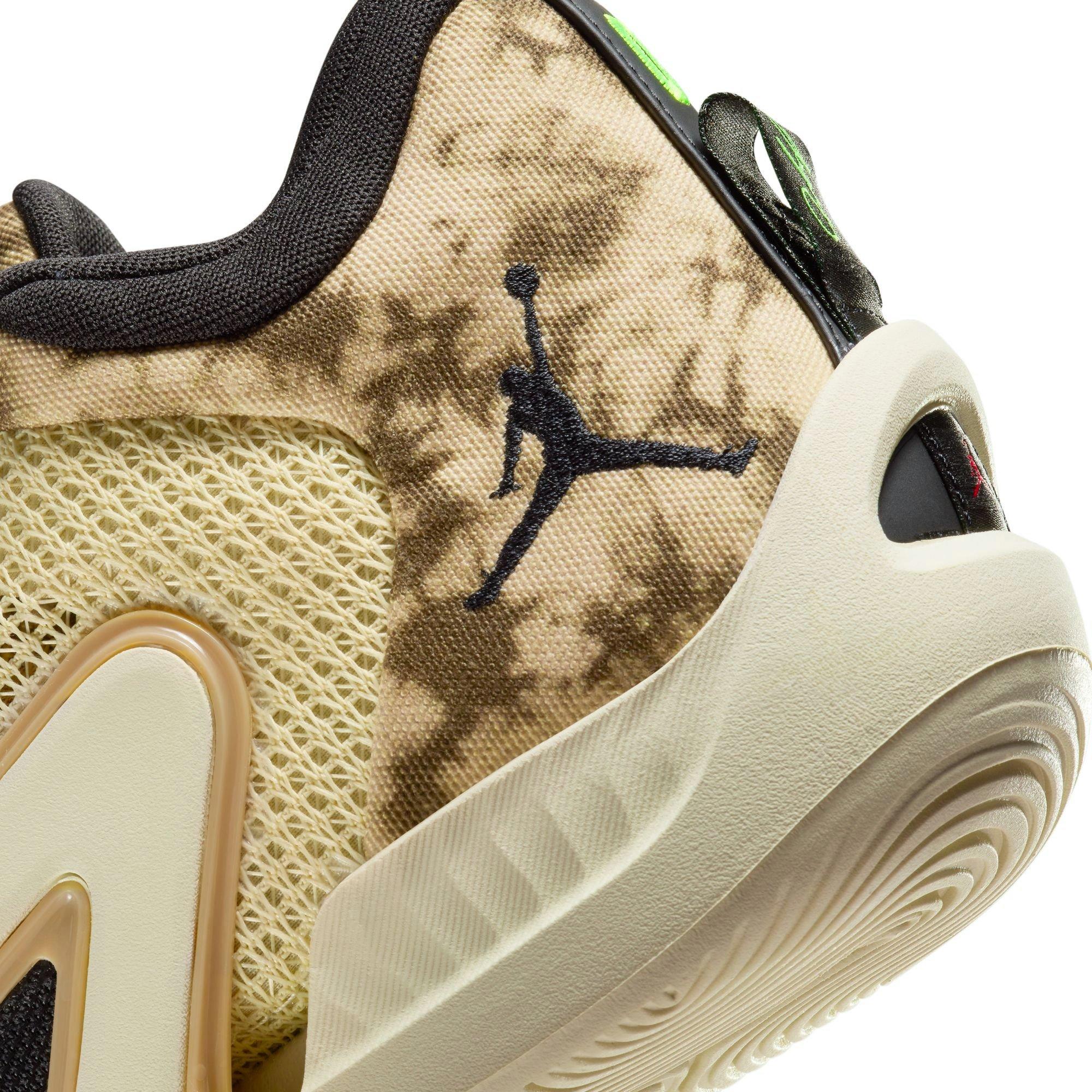 Jordan Tatum 1 "Desert Tie-Dye" Men's Basketball Shoe - FOSSIL/BLACK/SESAME Thumbnail View 4