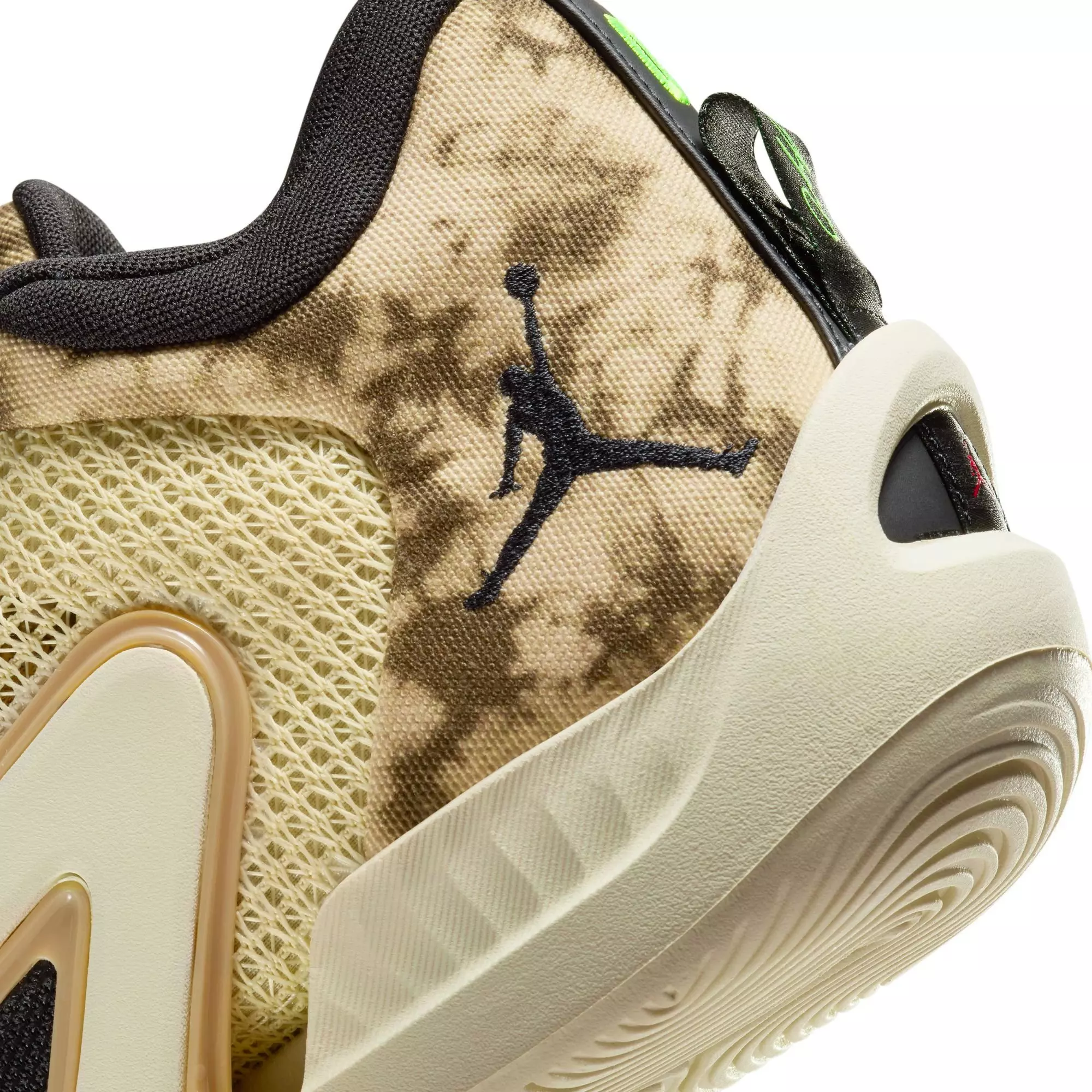 Jordan Tatum 1 "Desert Tie-Dye" Men's Basketball Shoe - FOSSIL/BLACK/SESAME
