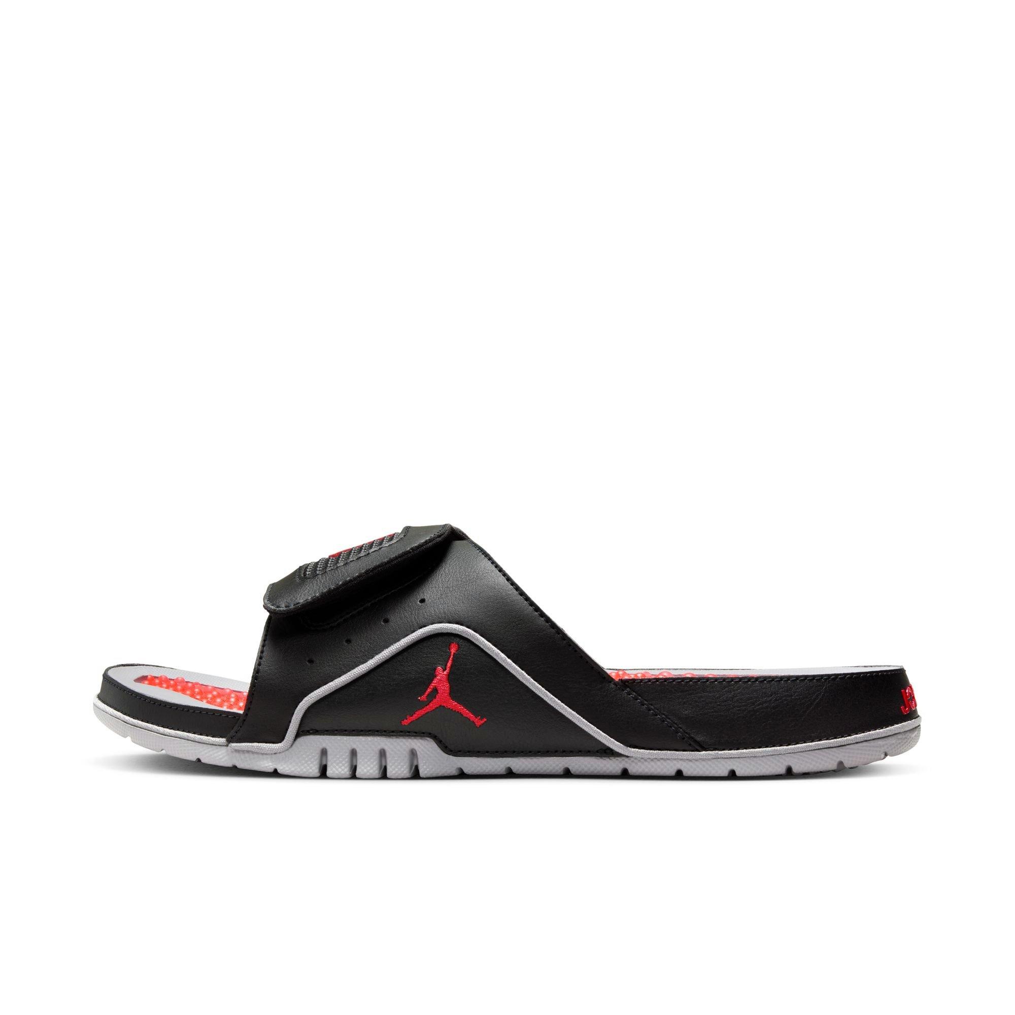 Jordan Hyrdro Retro IV Men's "Black/Fire Red/Cement Grey" Slide