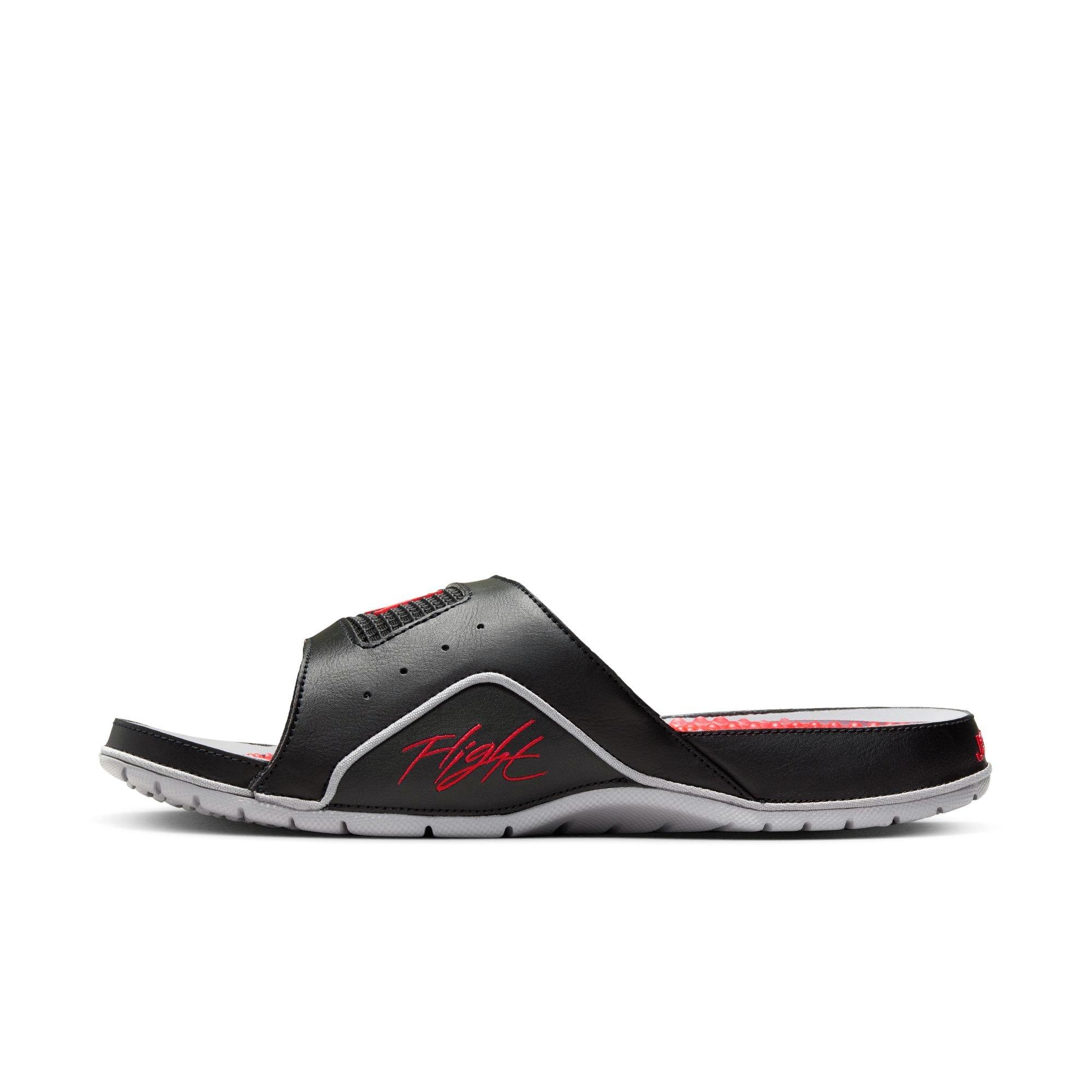 Jordan Hyrdro Retro IV Men's "Black/Fire Red/Cement Grey" Slide