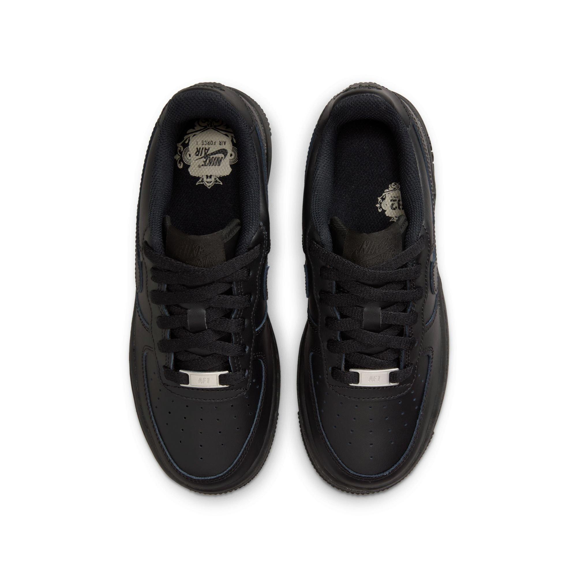 Nike Air Force 1 LE BG Grade School Boys' Black Shoe