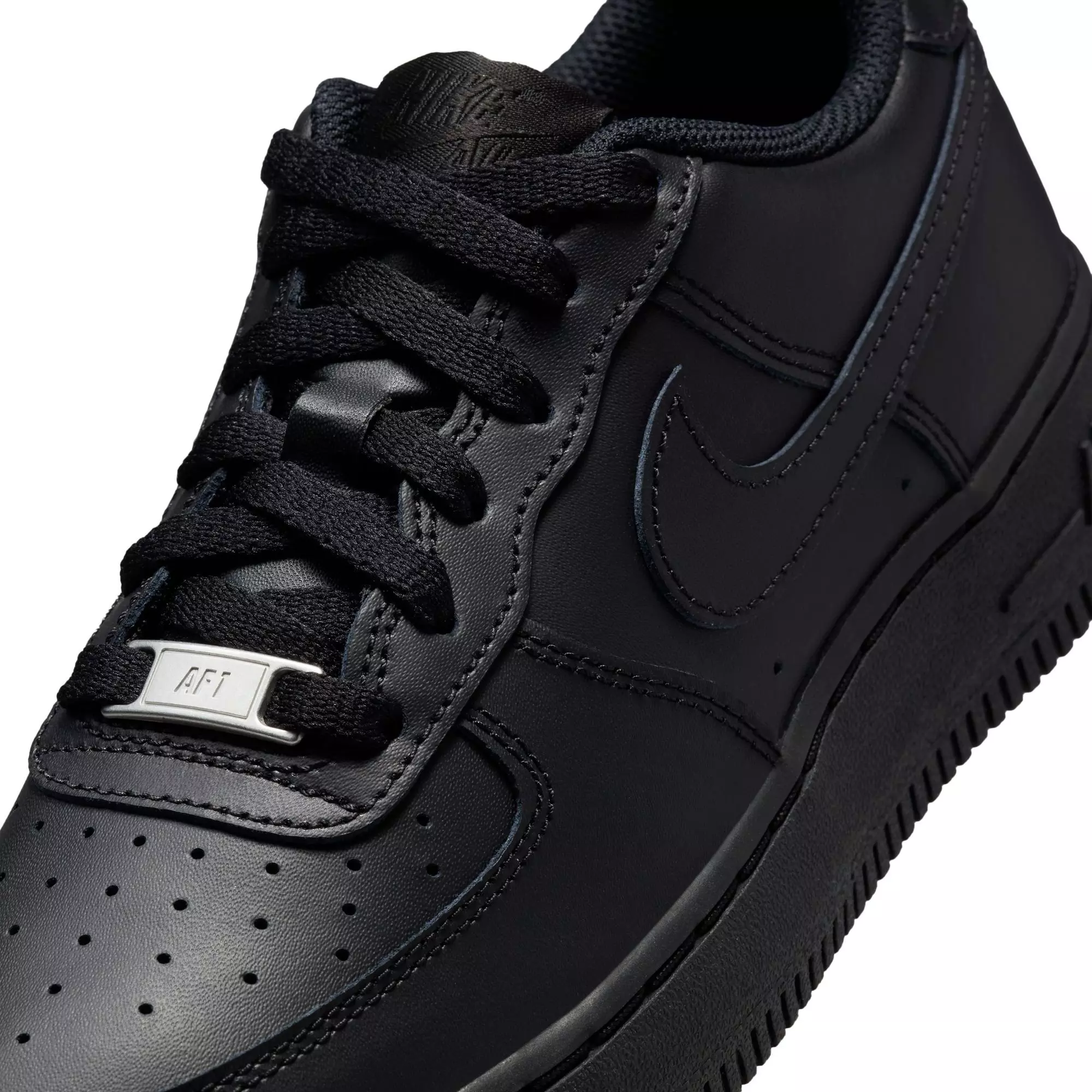 Nike Air Force 1 LE BG "Black" Grade School Kids' Shoe - BLACK