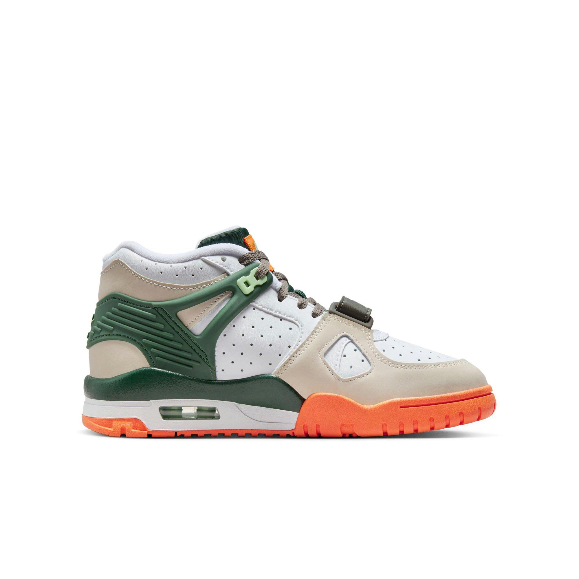 Nike Air Trainer 3 Fir/Flat Pewter/Lt Orewood Brn/White Grade School  Boys' Shoe - Hibbett | City Gear