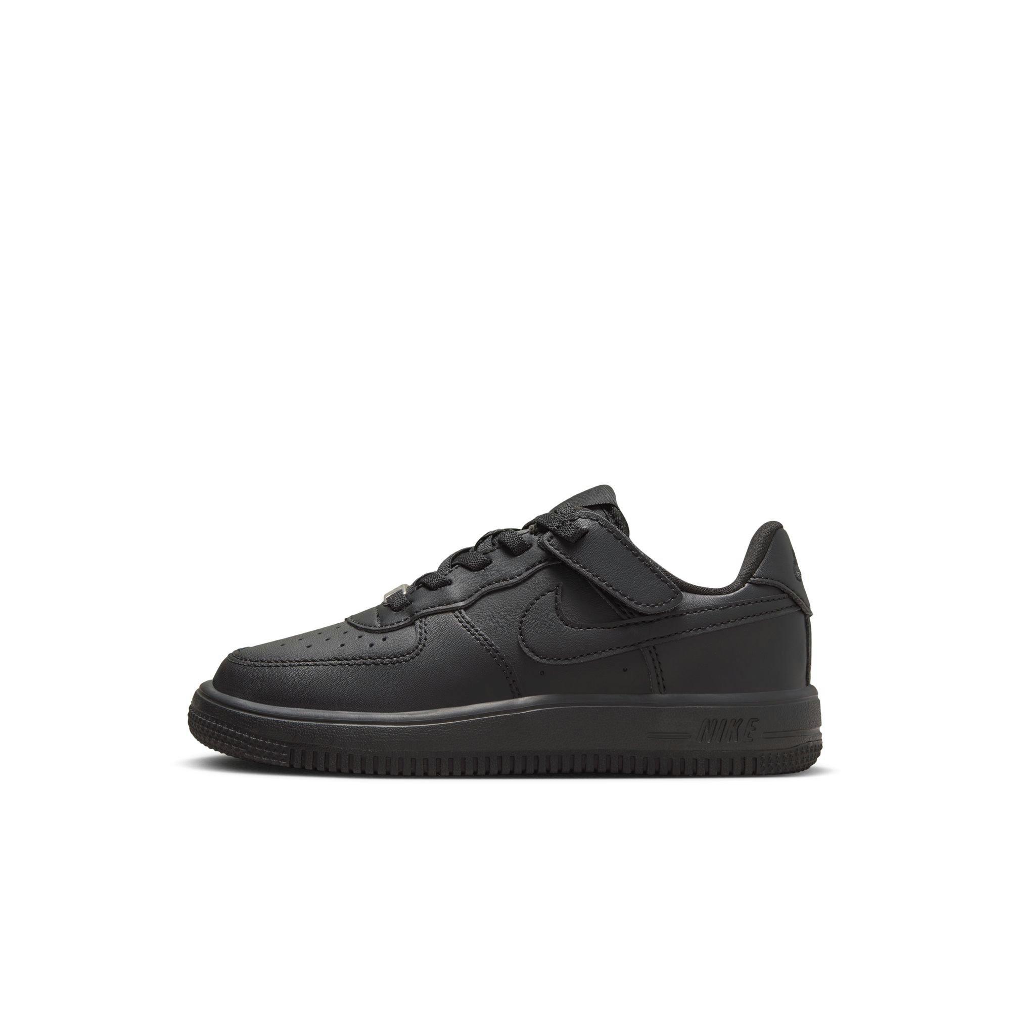 Nike Air Force 1 Low EasyOn Preschool Boys' Black Shoe